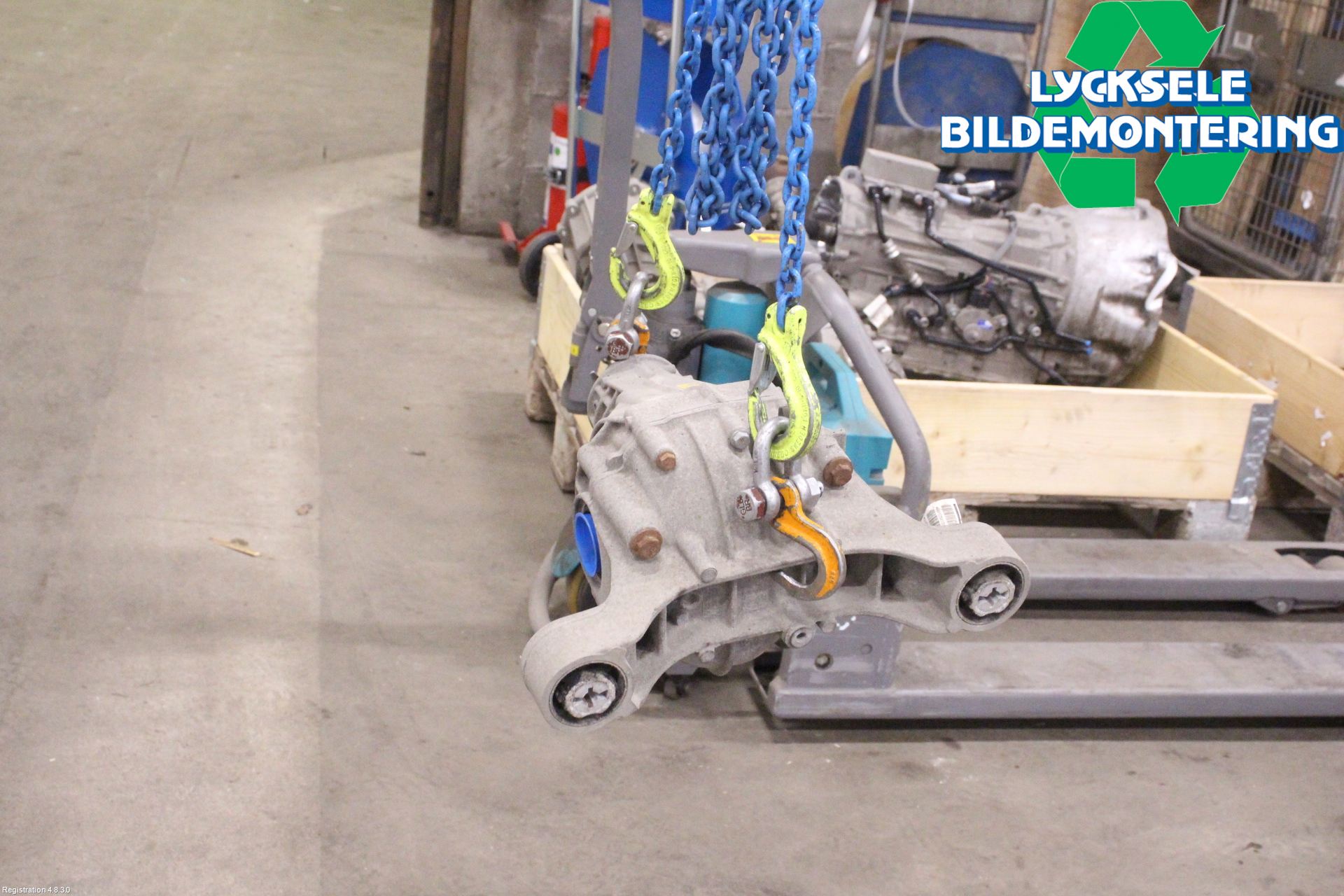 Volkswagen VW TOUAREG 7P 11-18 Bakväxel-Diff