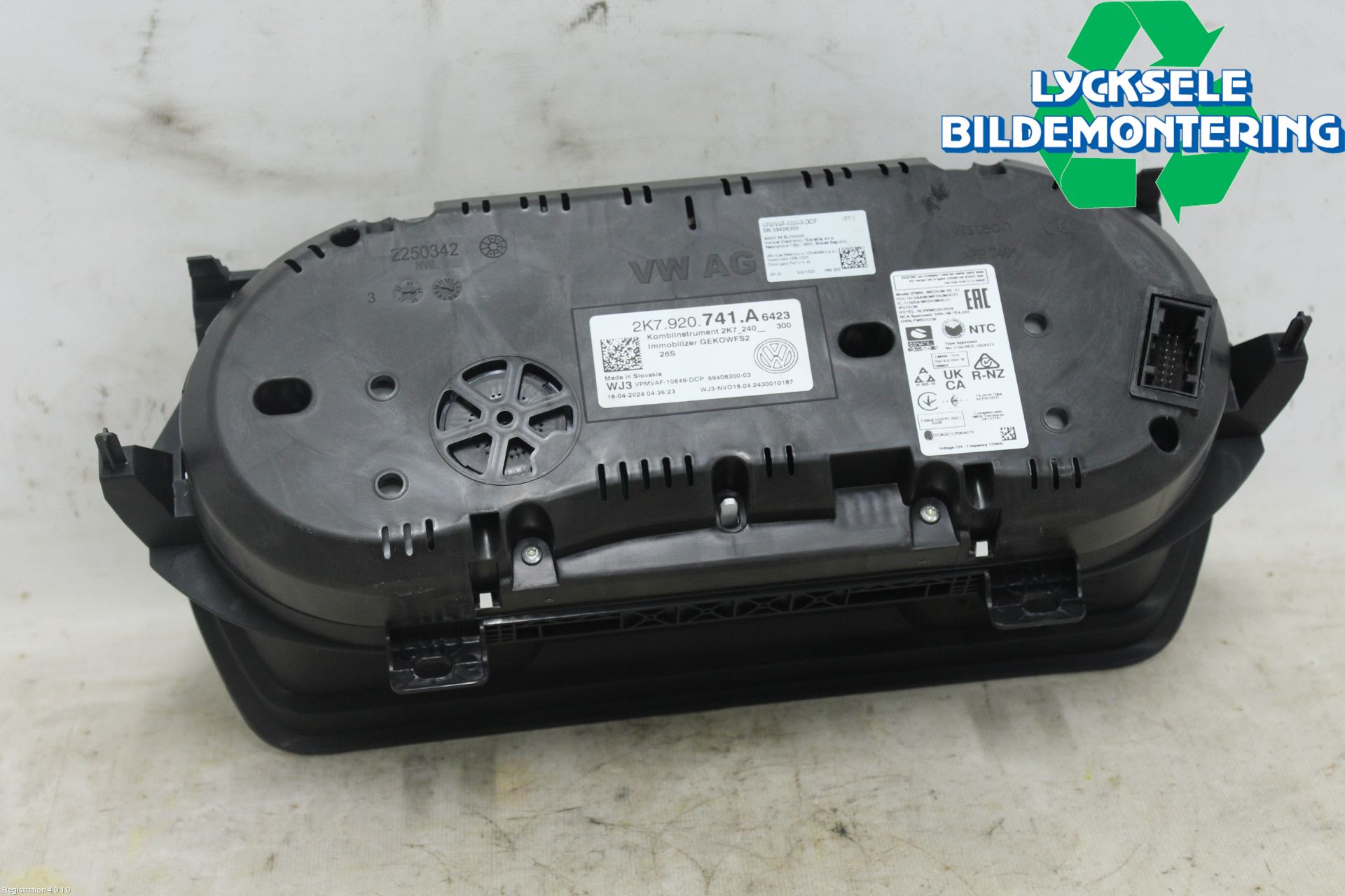 Volkswagen VW CADDY 21- Instrument Komb