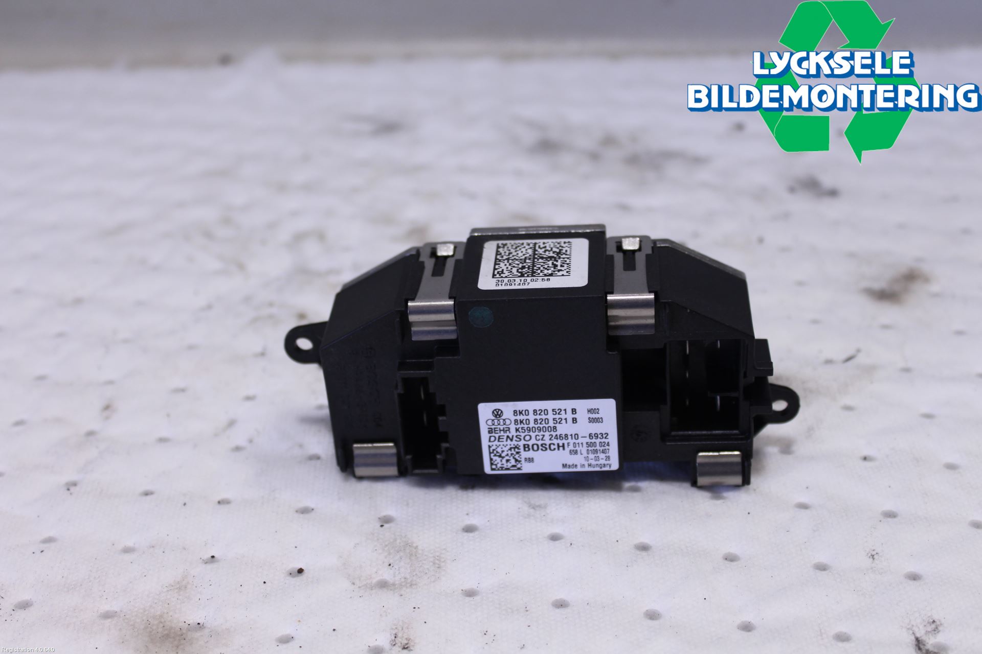 Audi A4/S4 08-11 Värmefläktsmotstånd