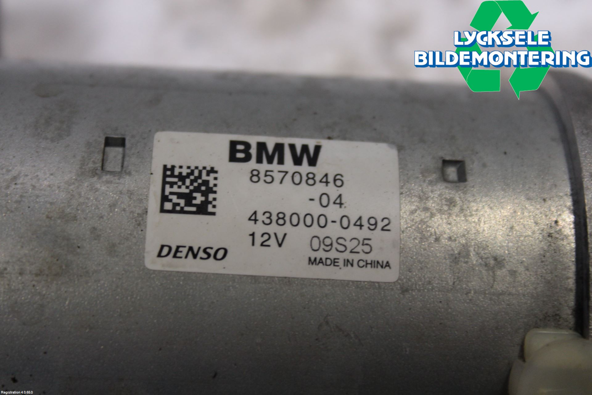 BMW X3 F25 10-17 Startmotor Diesel