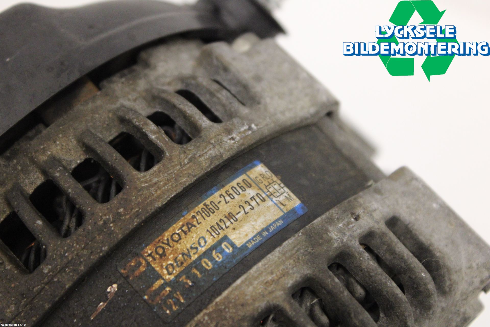 Toyota RAV 4 06-12 Generator