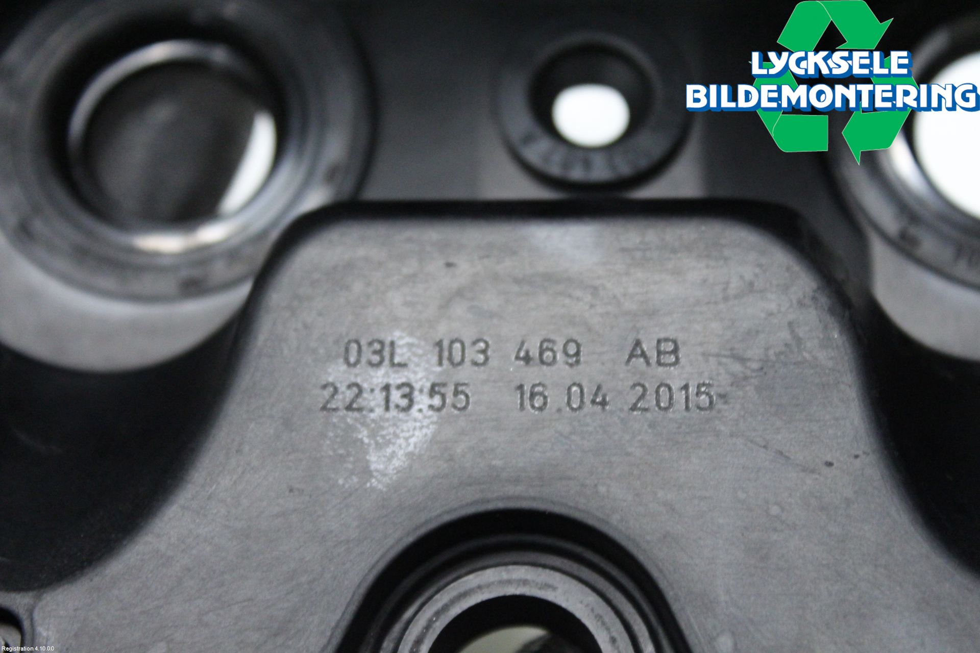 Volkswagen VW CADDY 11-15 Ventilkåpa