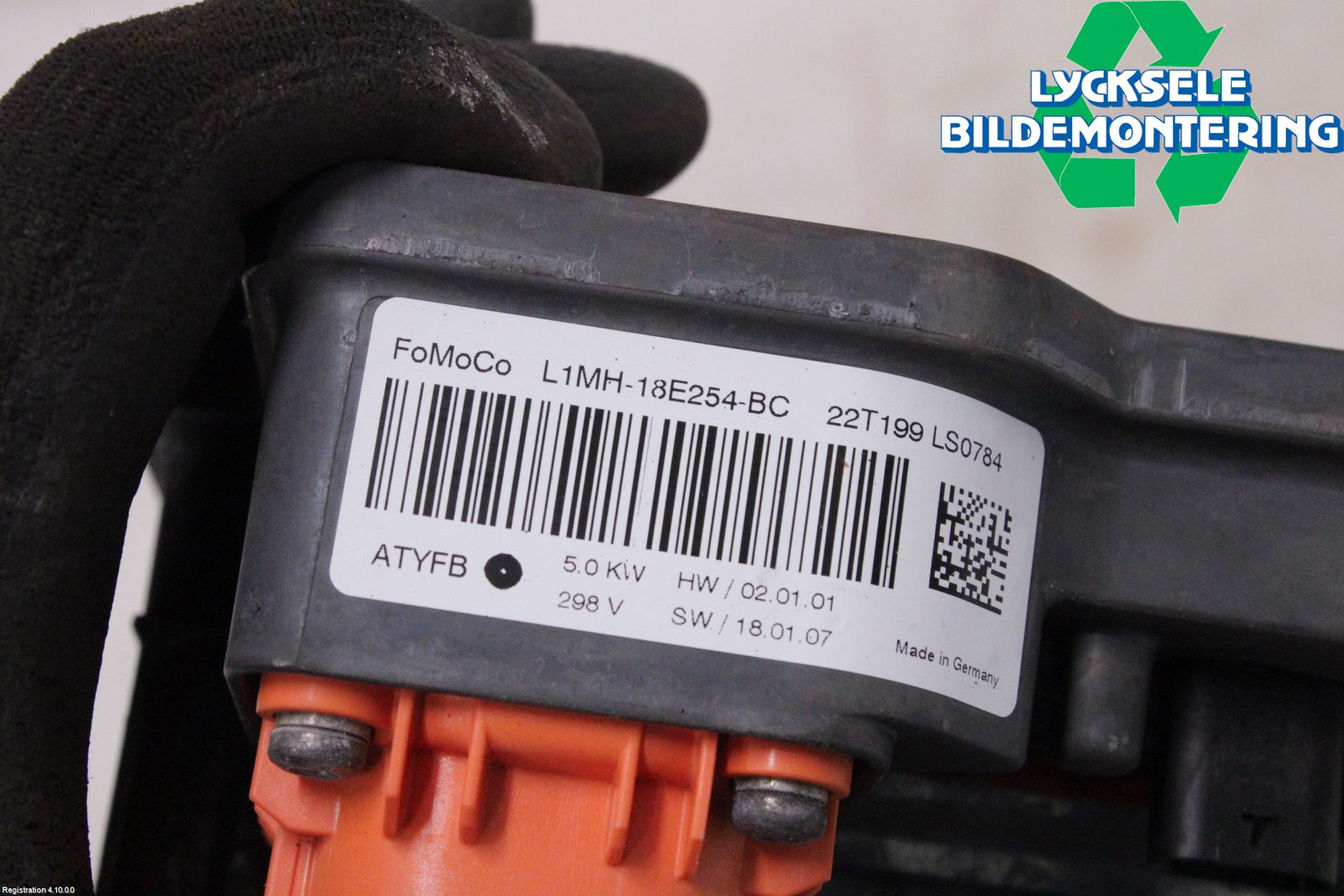 Ford MUSTANG Mach-E 21- Motorvärmare El-Sats Komp