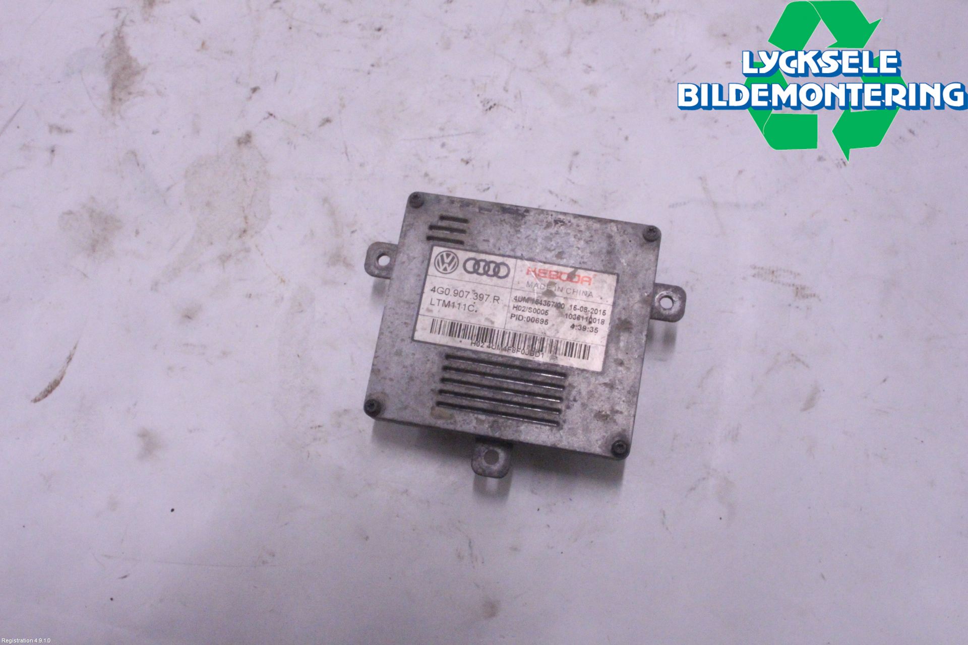 Audi A6/S6 4G 11-18 Styrenhet Strålkastare