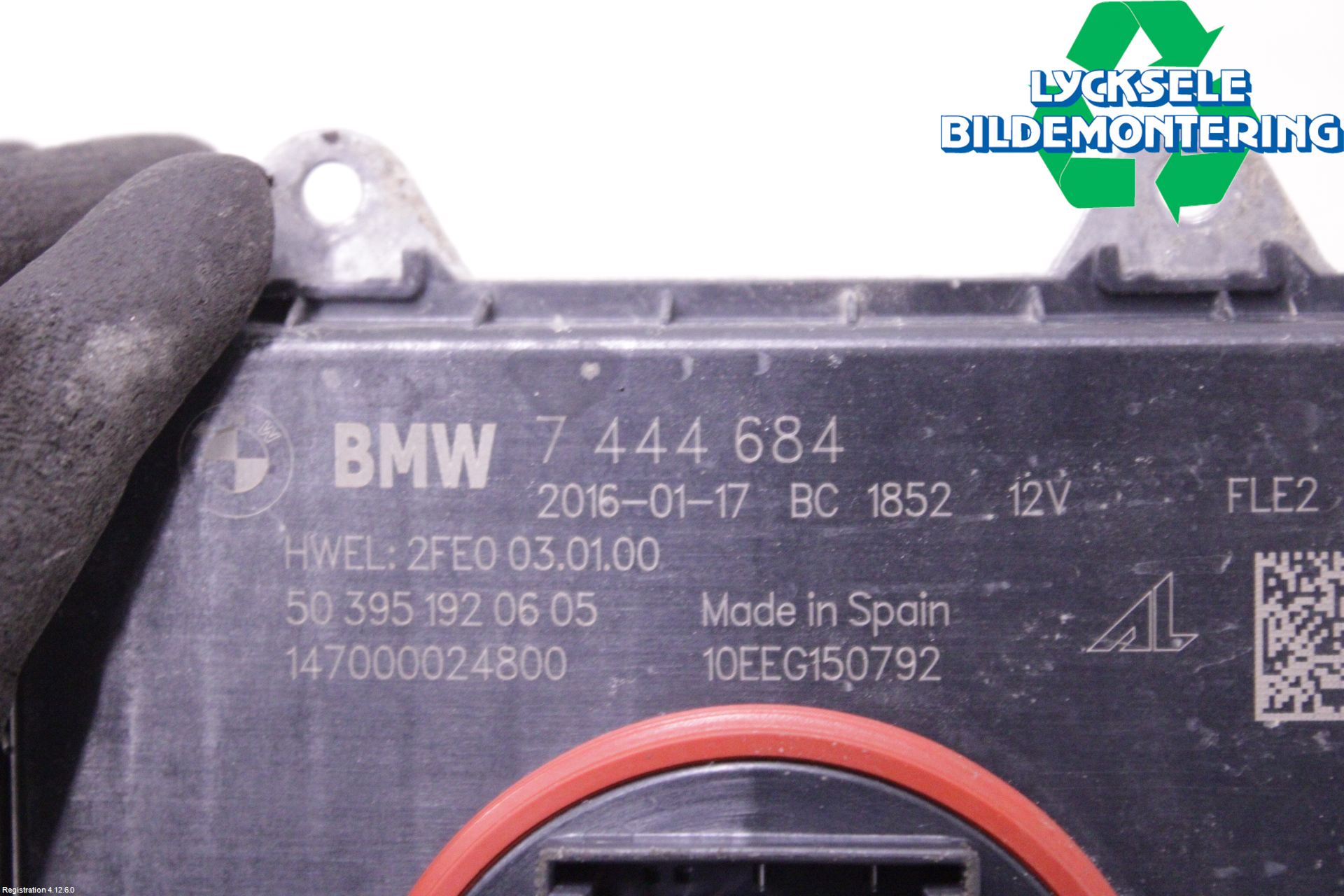 BMW 3 F30/F31/F80 12-19 Styrenhet Strålkastare