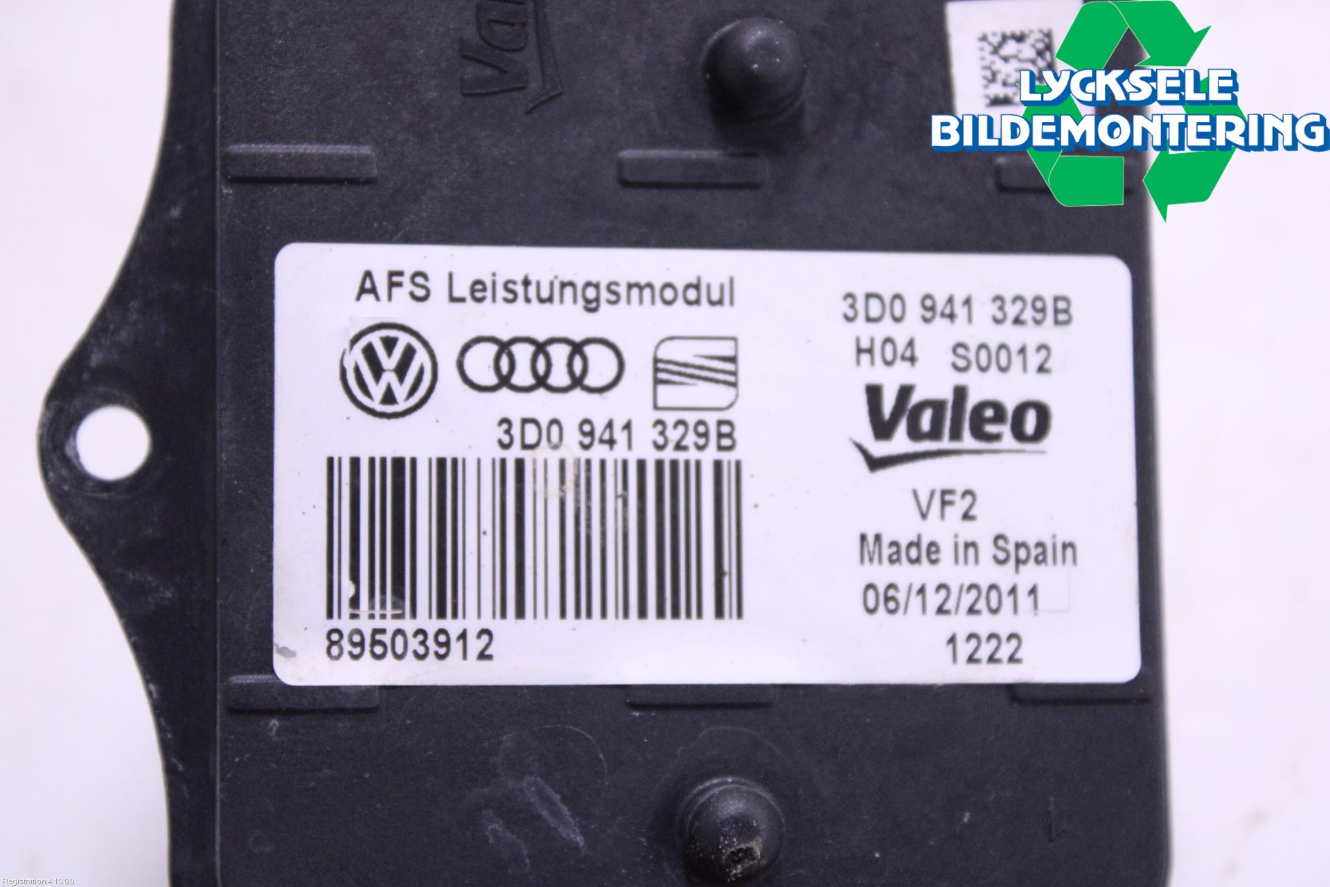 Volkswagen VW PASSAT 11-14 Styrenhet Strålkastare