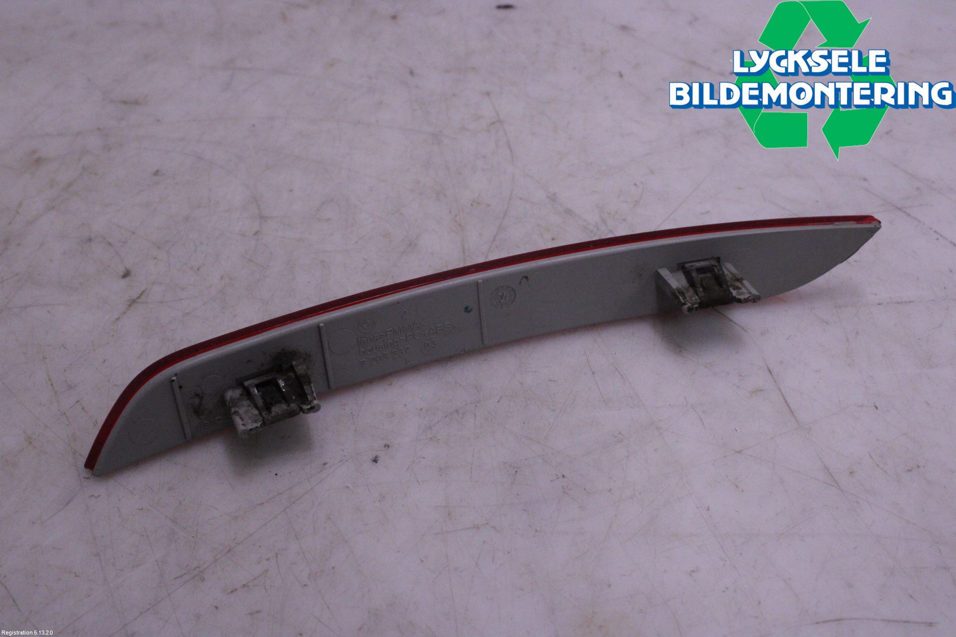 BMW 5 F10/F11/F18 09-17 Dimljus/Reflex Bak