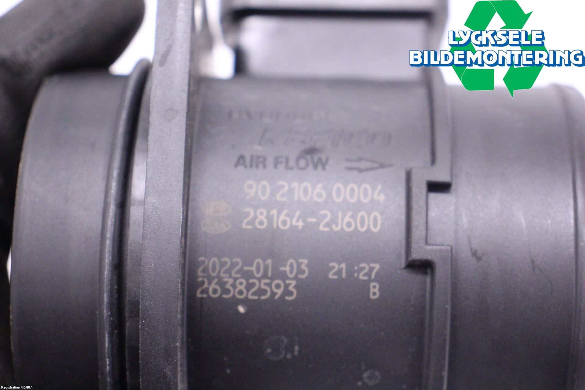 Hyundai i20 BC 21- Injluftmassamätare