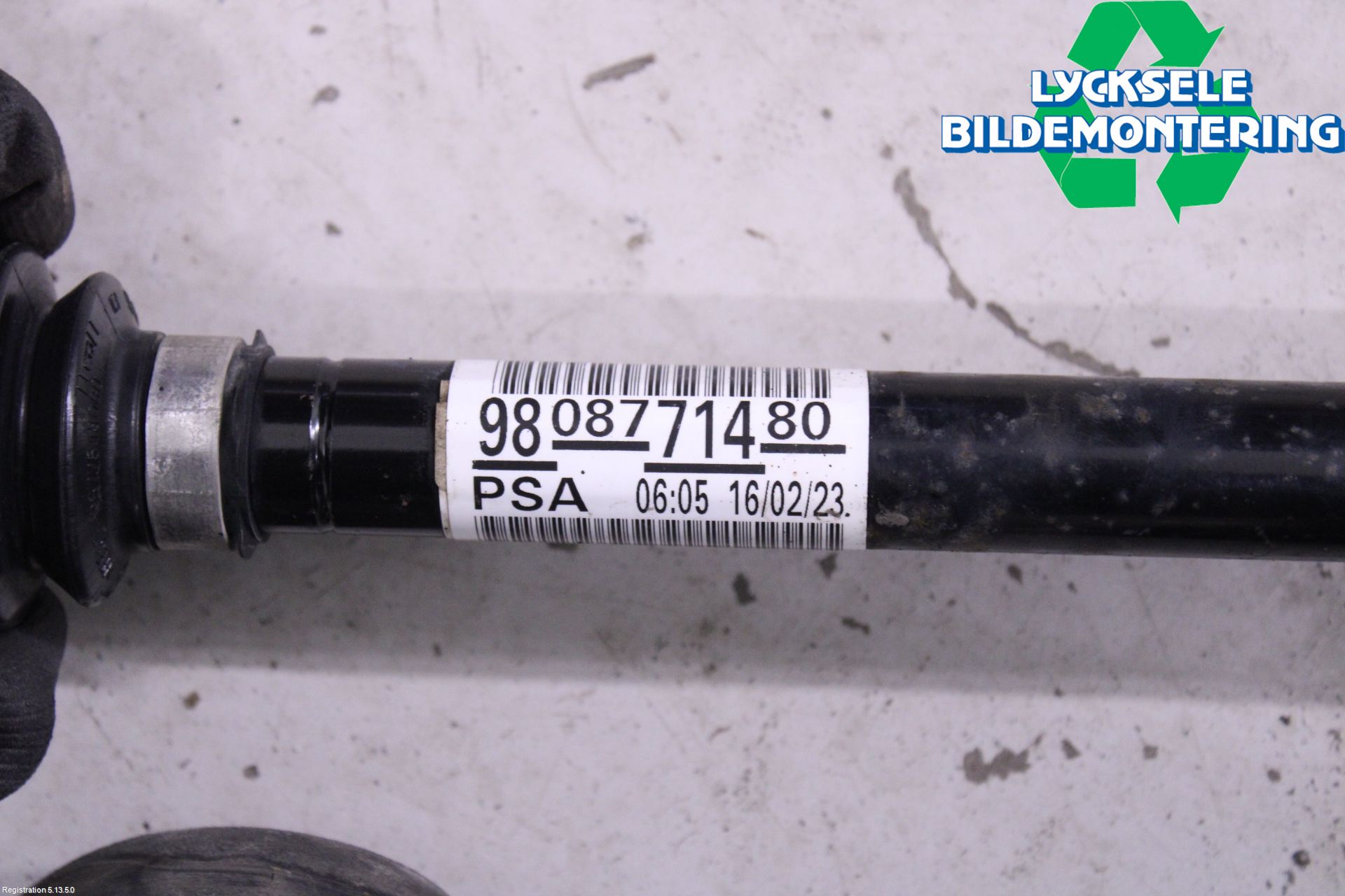Citroen C5 AIRCROSS 19- Drivaxel Fram Vänster