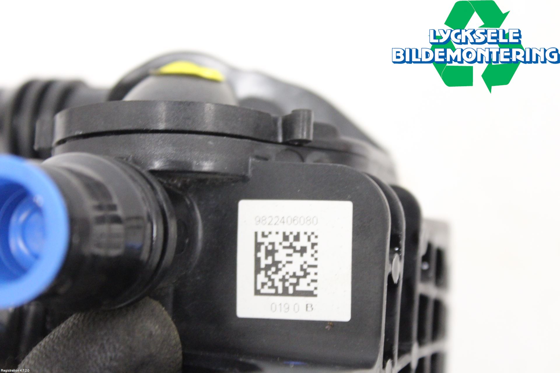 Peugeot 3008 17-24 Värmeventil