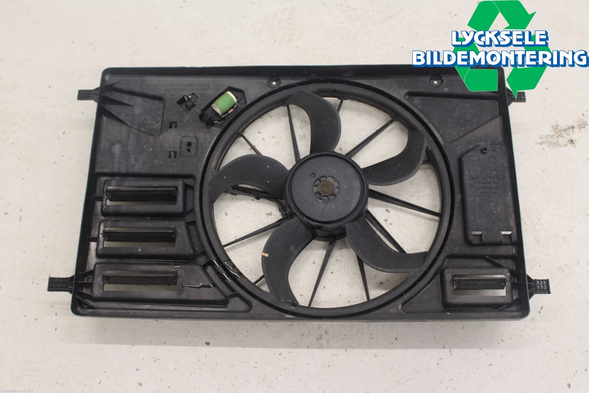 Ford TRANSIT/TOURNEO CUSTOM 13-24 Kylfläkt El