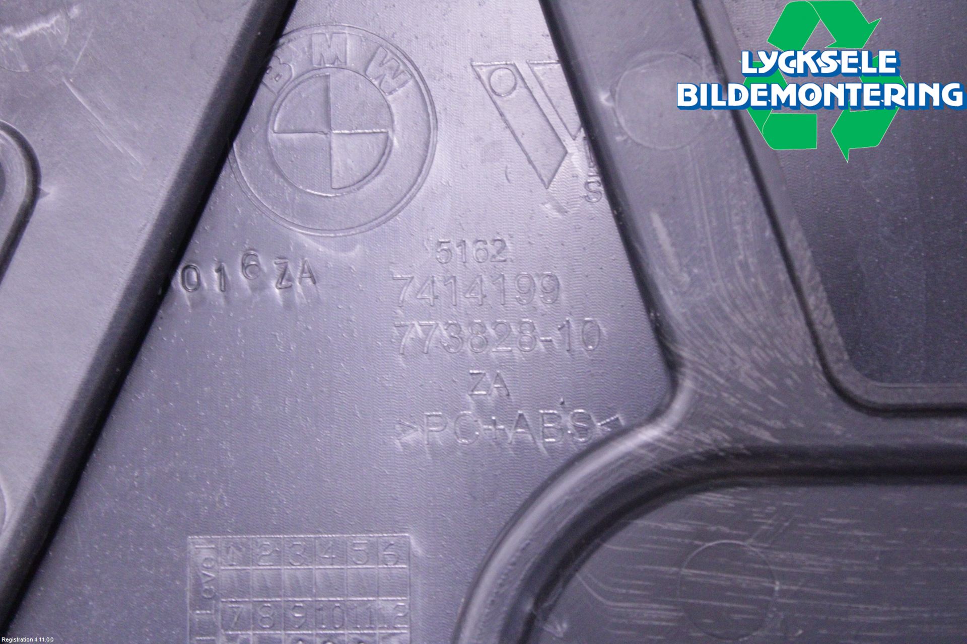 BMW X3 G01 18- Spoiler Baklucka