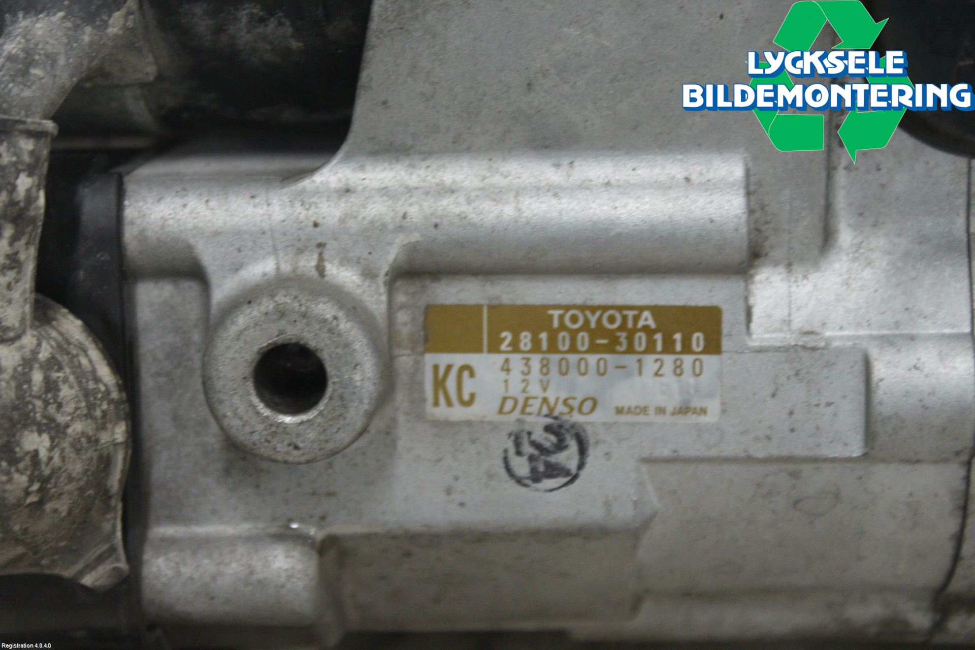 Toyota HILUX 16- Startmotor Diesel