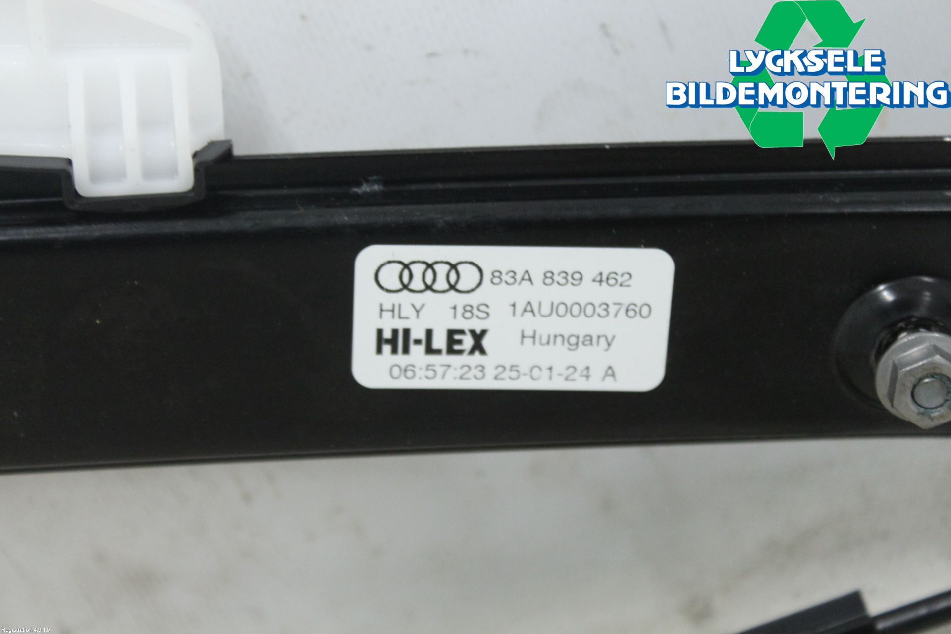Audi Q3 F3 19- Fönsterhissmekanism
