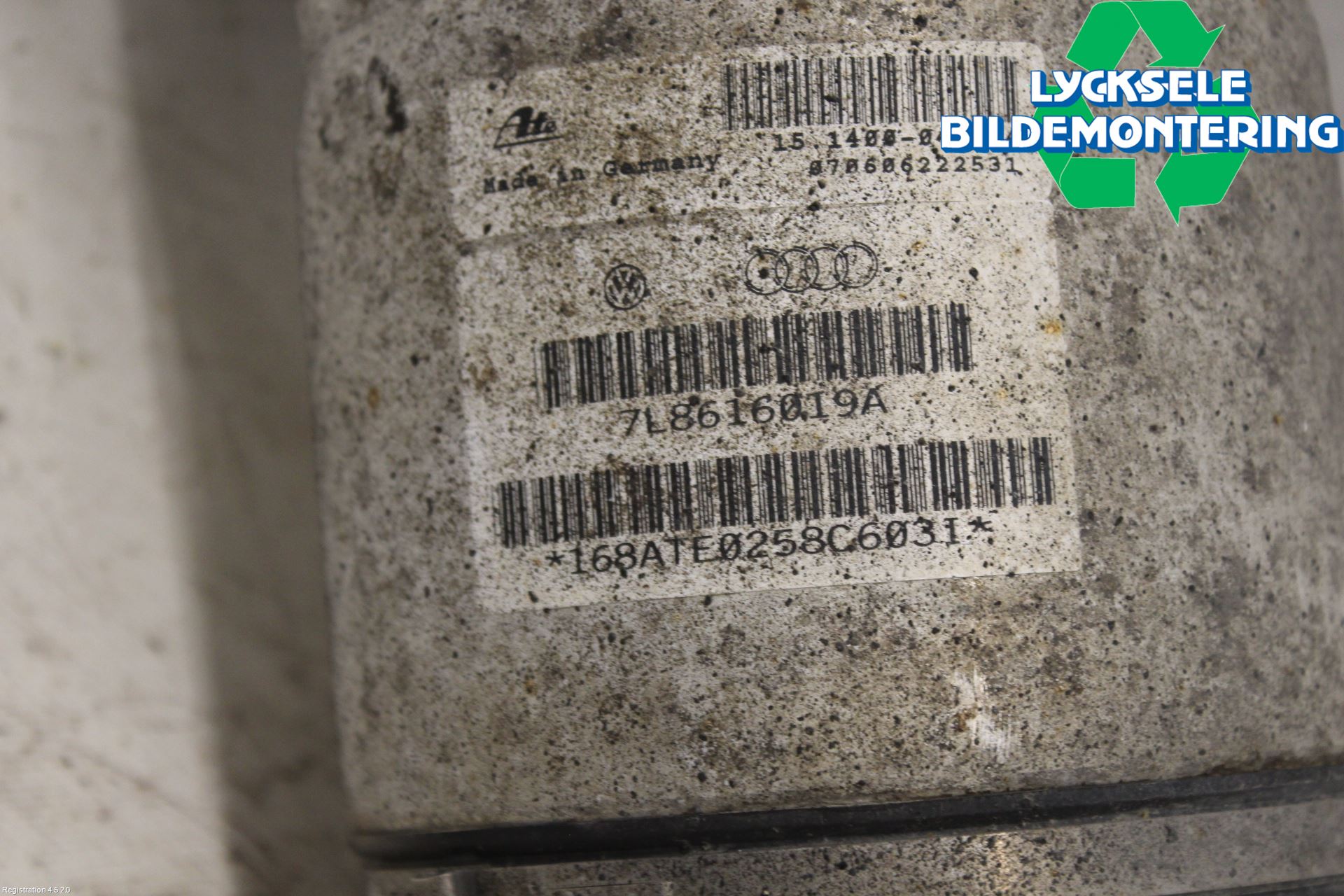 Audi Q7/SQ7 Fjäderben Bak Vänster