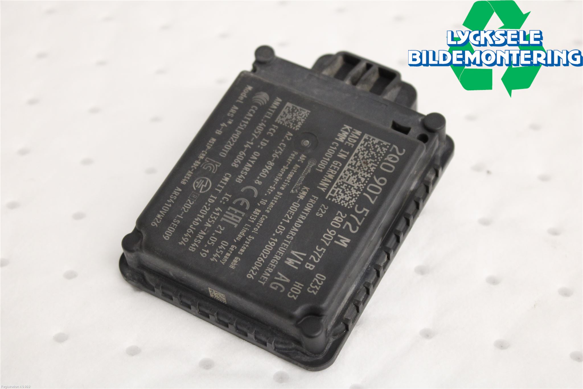 Volkswagen VW POLO VI 18->> Sensor Adaptiv Farthållare