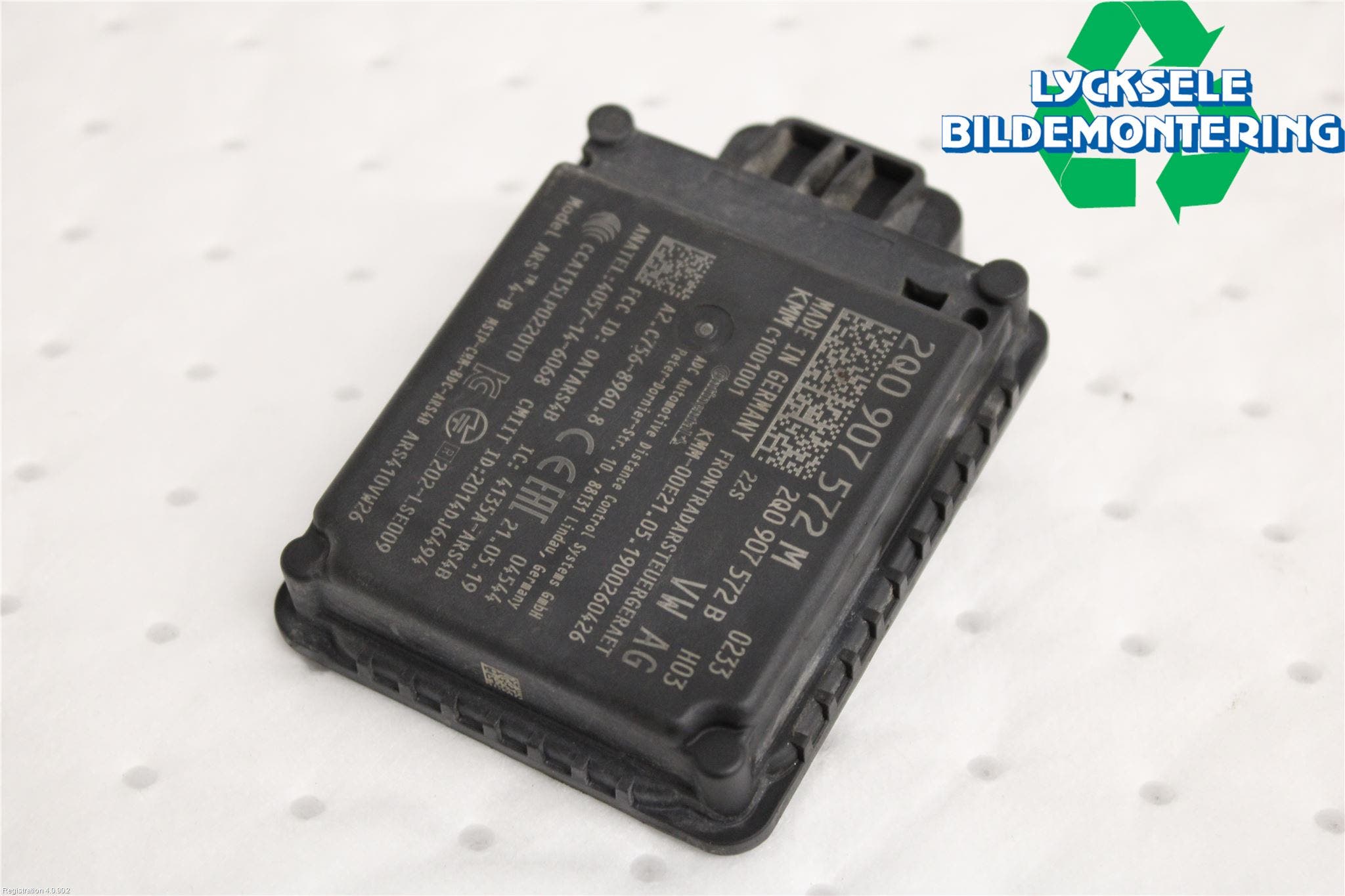 Volkswagen VW POLO VI 18->> Sensor Adaptiv Farthållare