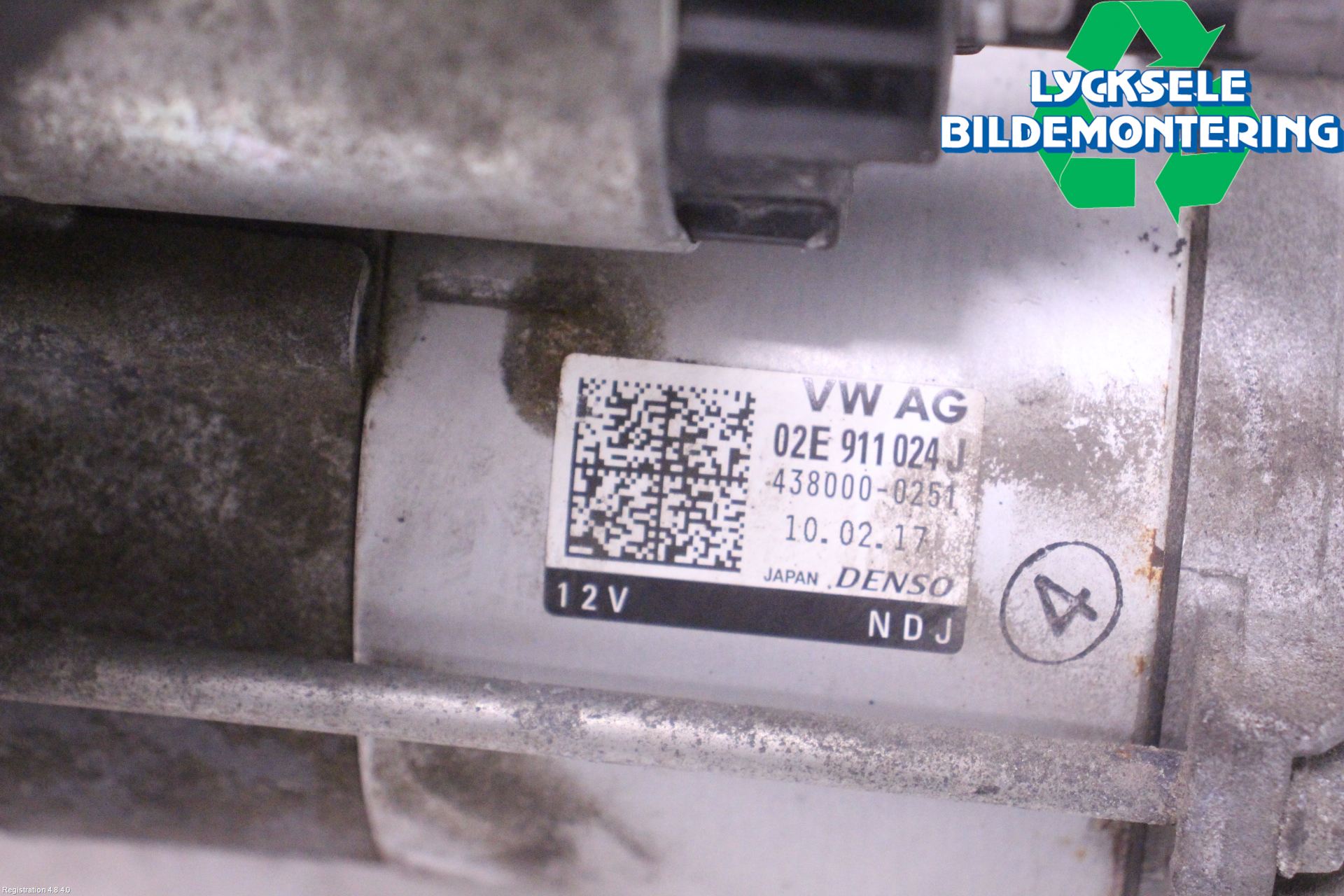 Skoda KODIAQ 17-24 Startmotor Diesel