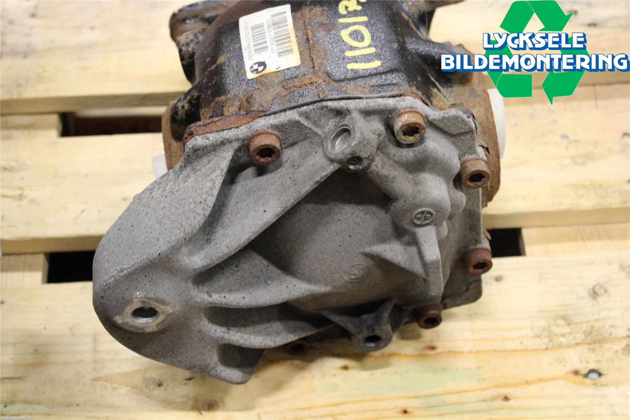 BMW 3 F30/F31/F80 12-19 Bakväxel-Diff