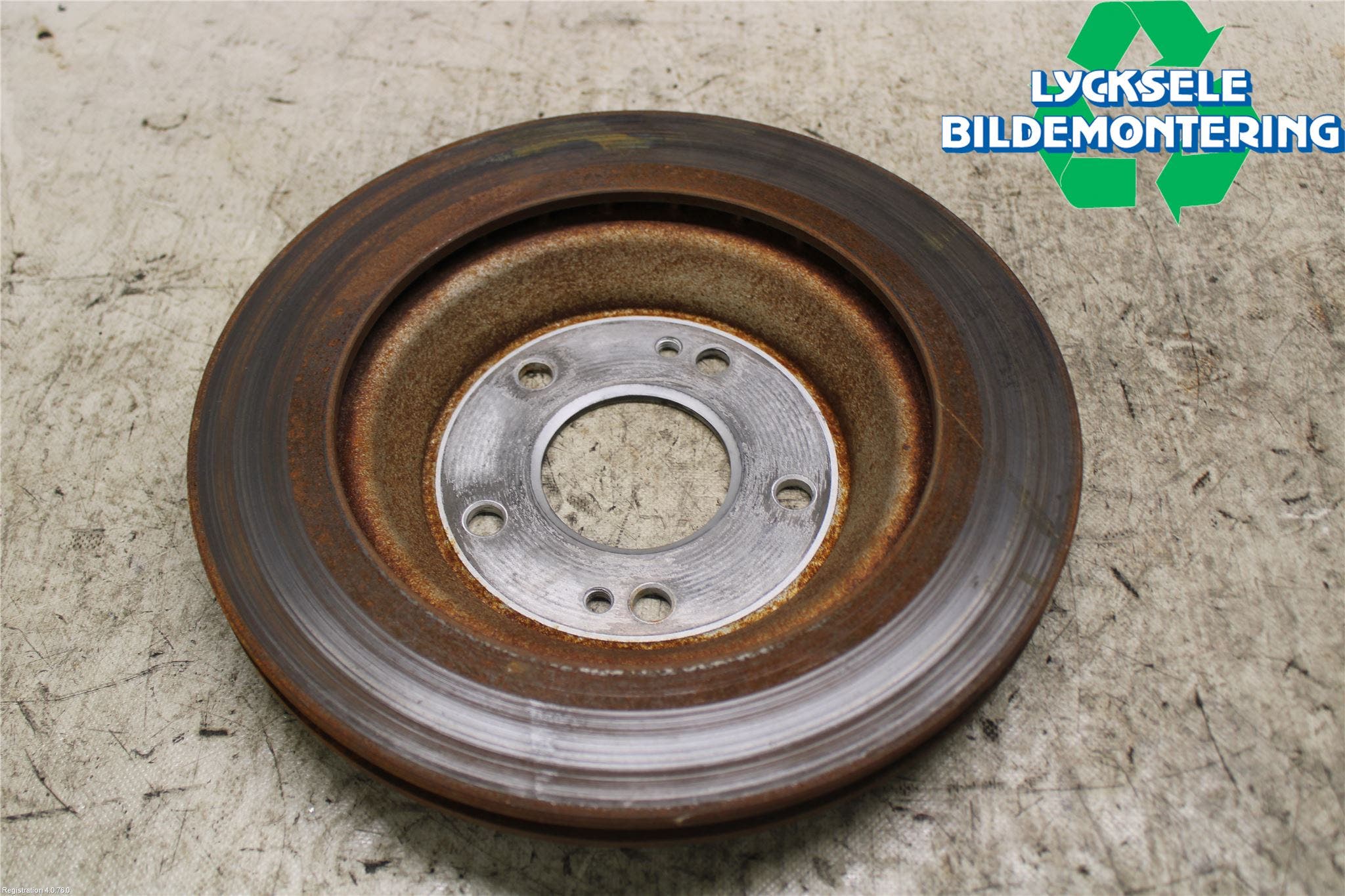 MC och moped MC ÖVRIGA Bromsskiva Bak