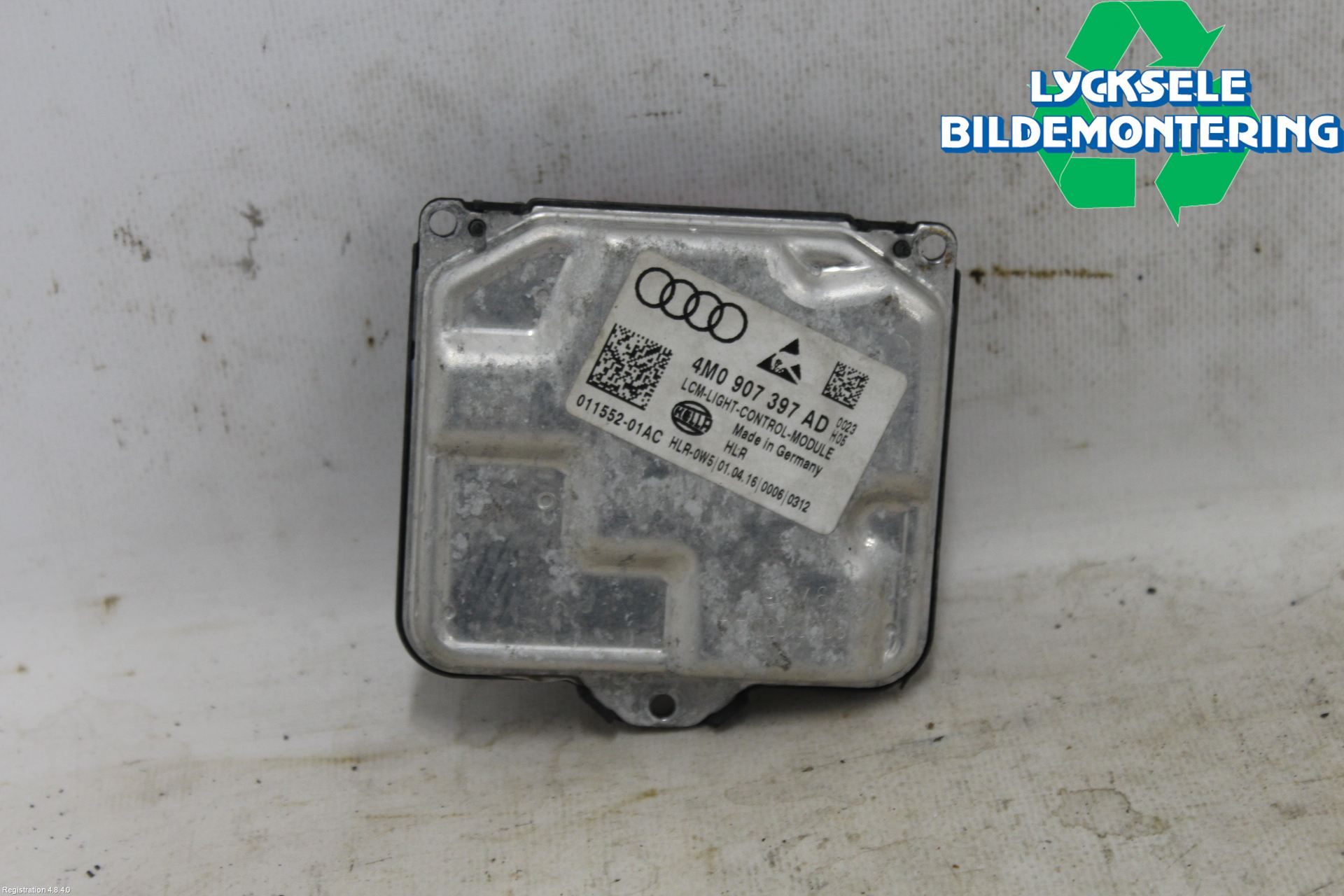 Audi A4/S4 B9 16-19 Styrenhet Strålkastare