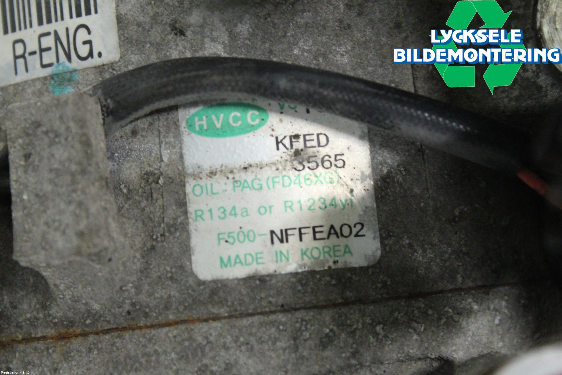 Kia SPORTAGE (QL) 16-21 Ac Kompressor