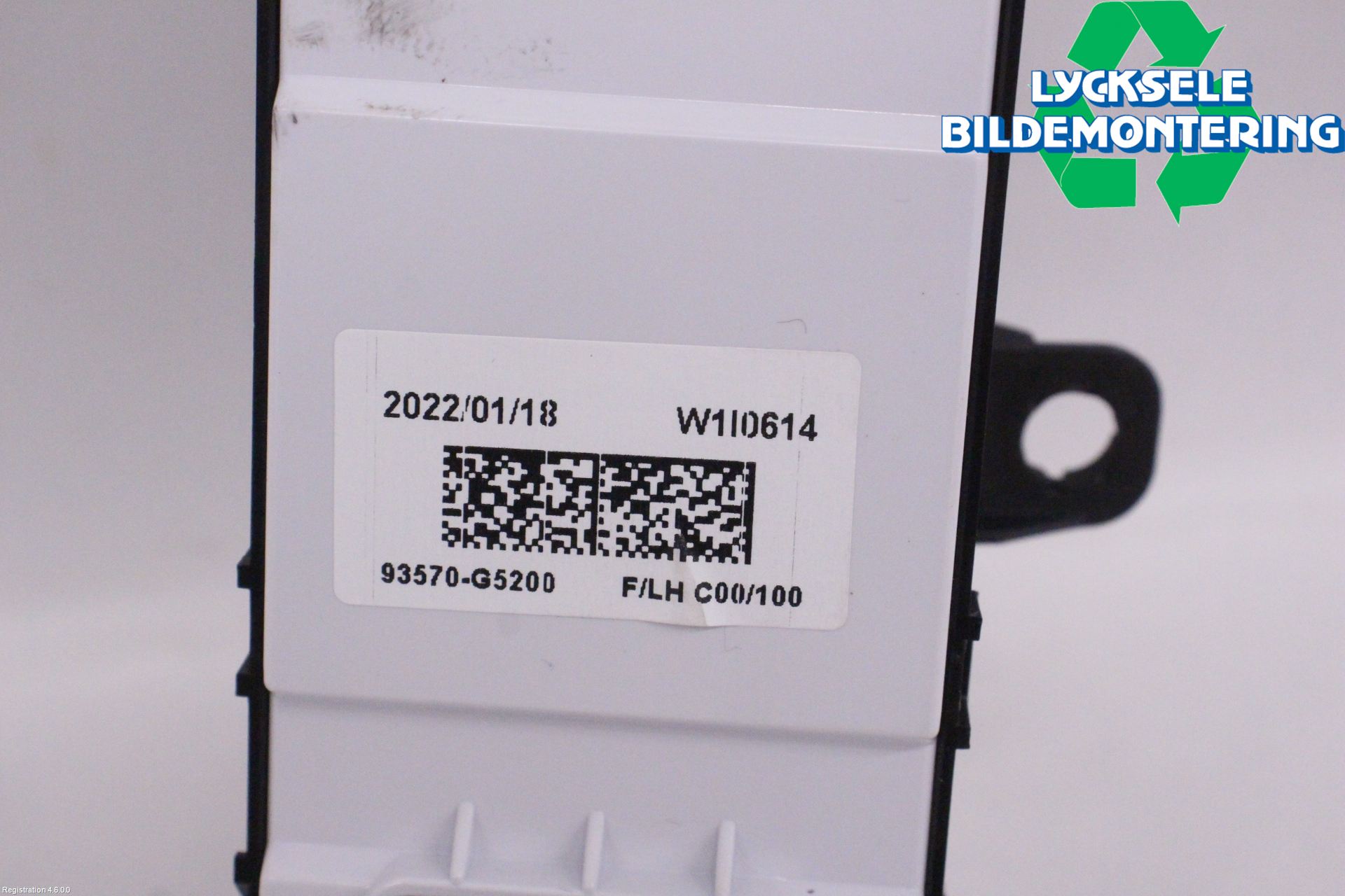 Kia NIRO (DE) 17-22 Strömställare Elruta