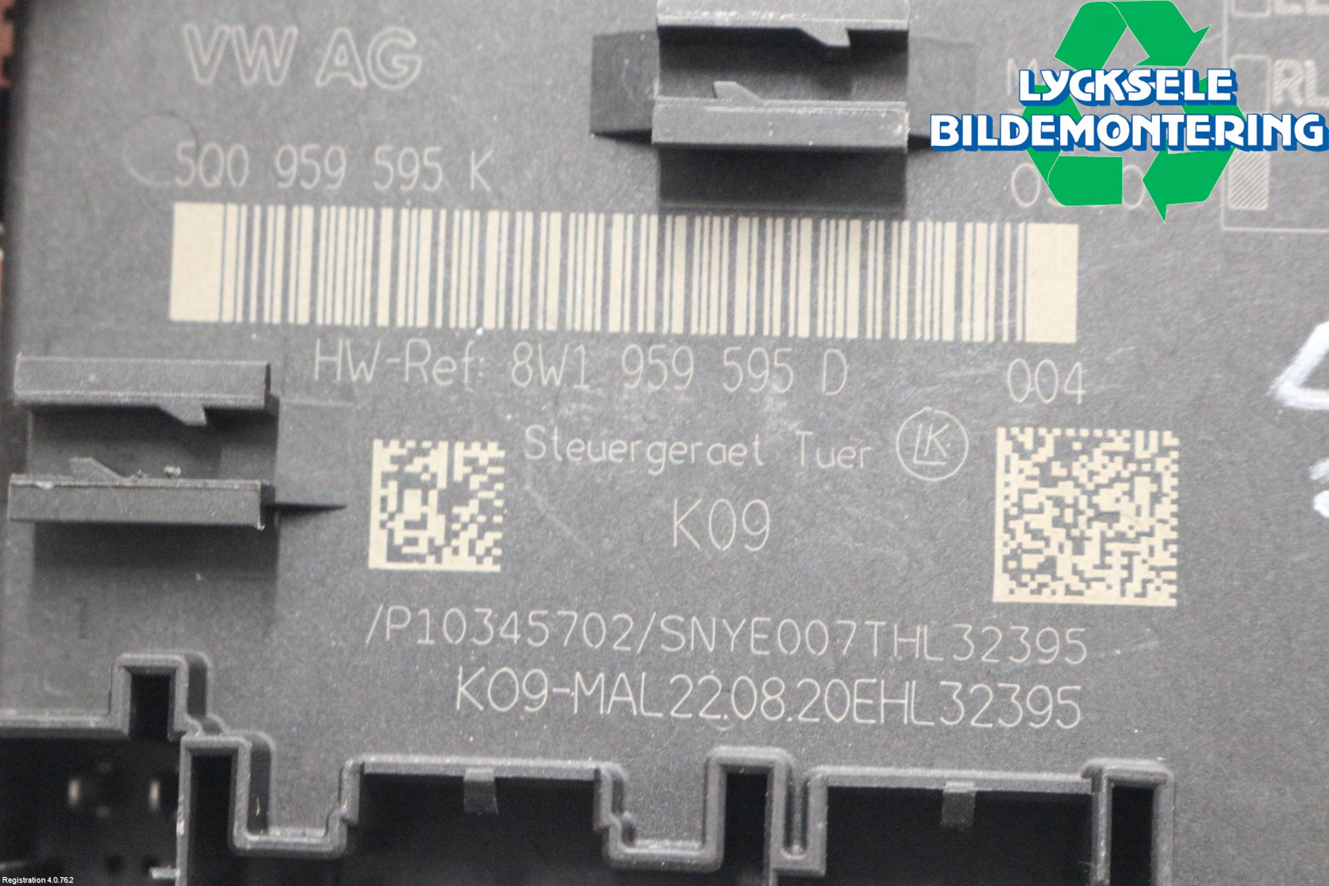 Audi A3/S3 8Y 21- Styrenhet Dörr