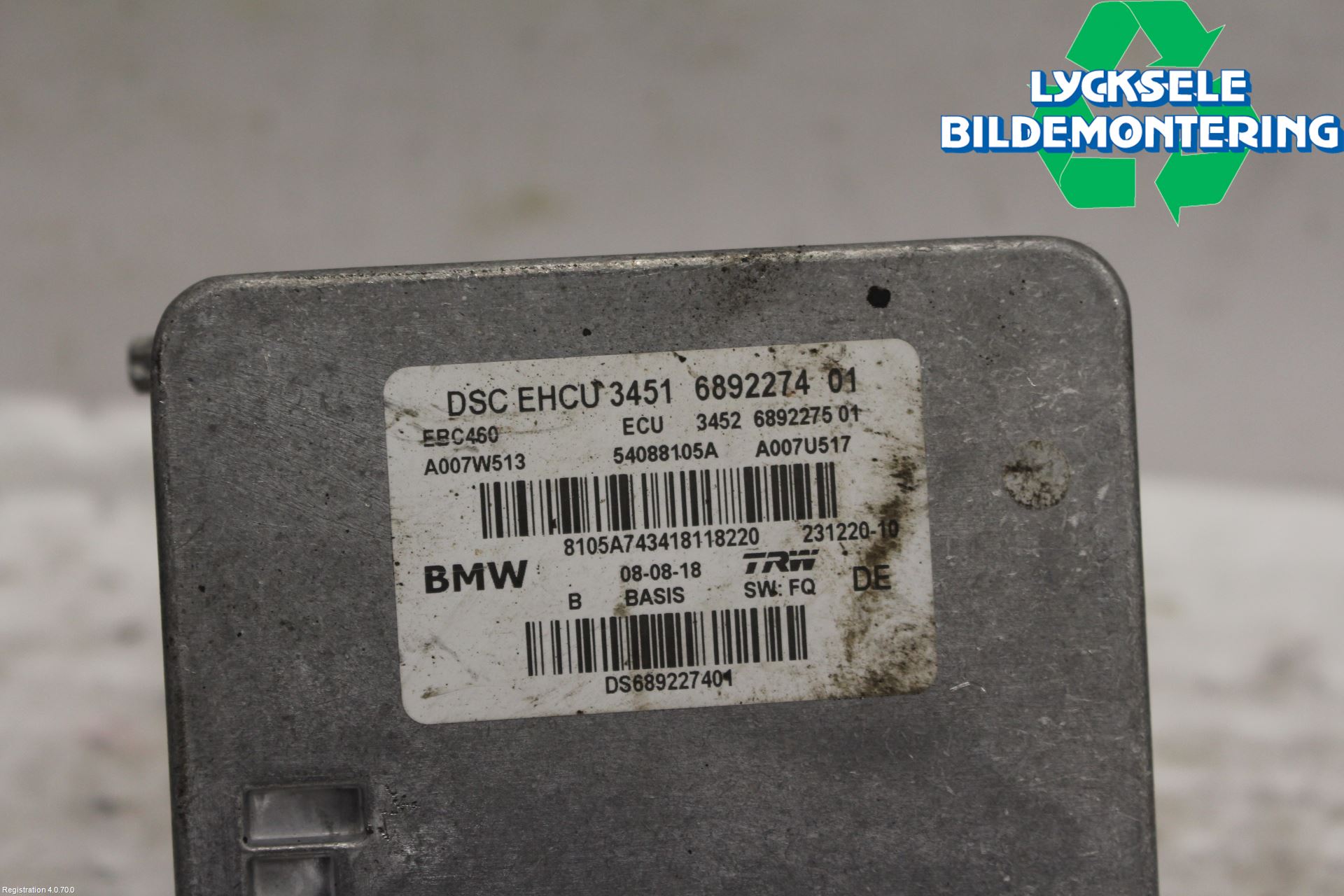 BMW X3 G01 18- Abs Hydraulaggregat