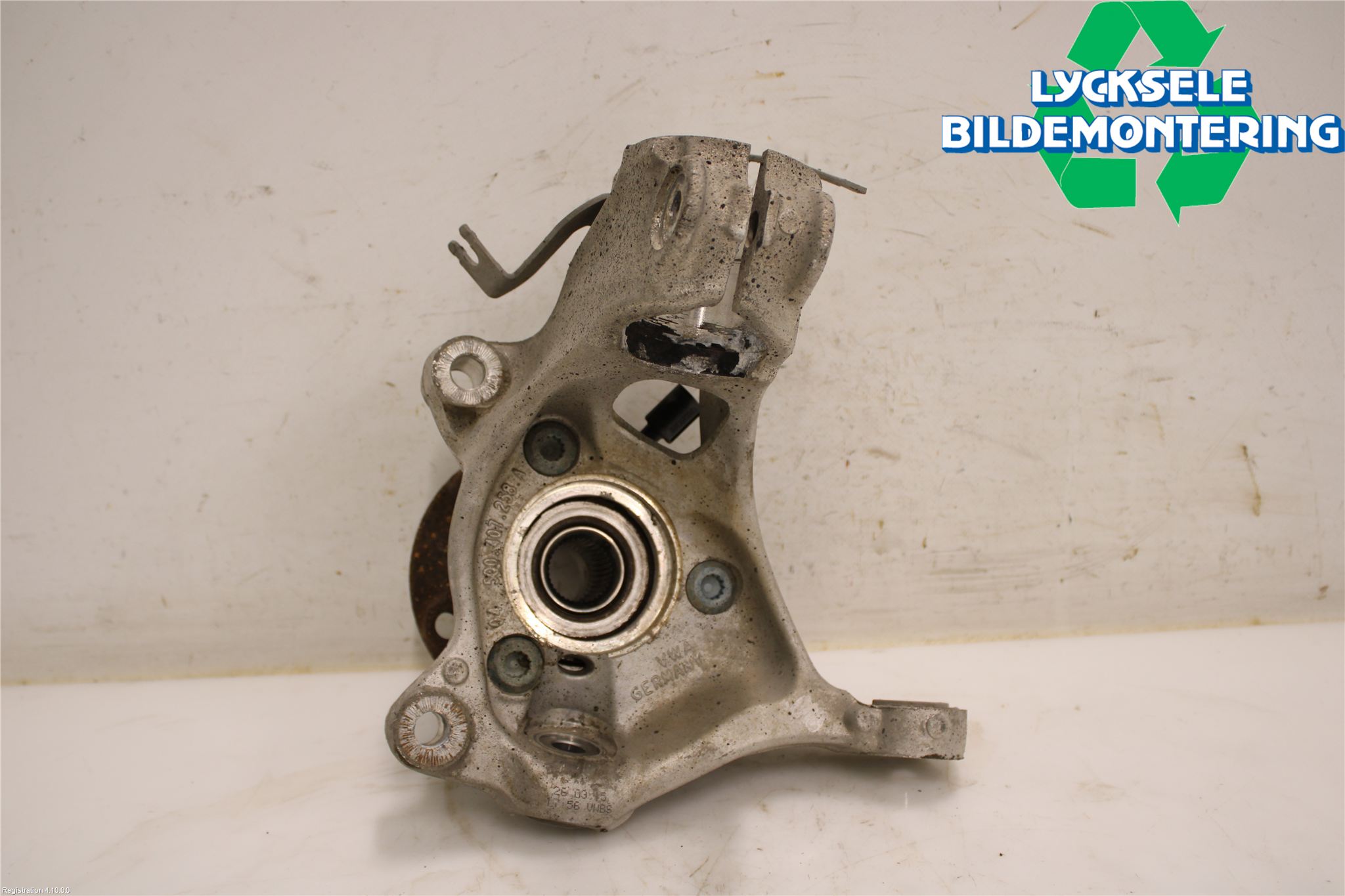 Audi A3/S3 8V 13-20 Styrspindel Lagerhus Hö