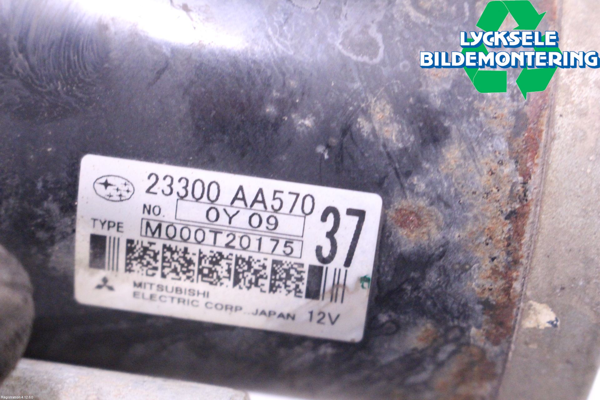 Subaru OUTBACK 10-15 Startmotor