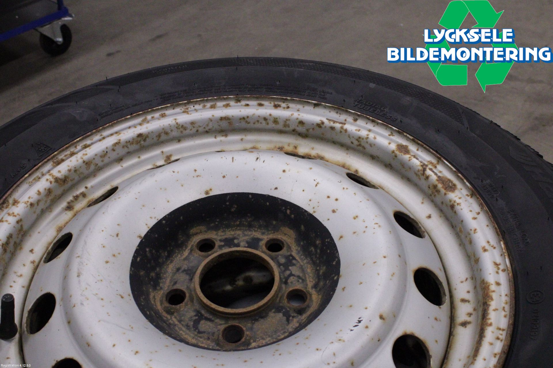 Citroen JUMPY 07-16 Vinterdäck Plåtfälg 4St