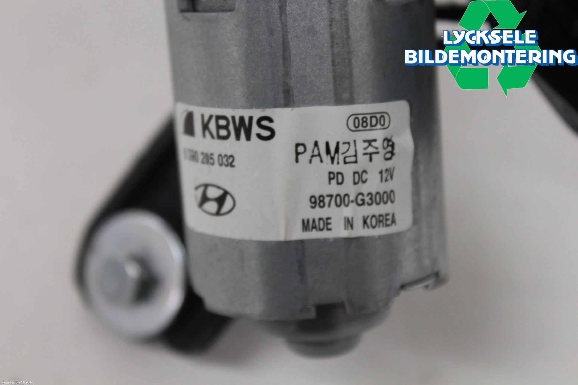 Hyundai i30 PD 17- Torkarmotor Baklucka