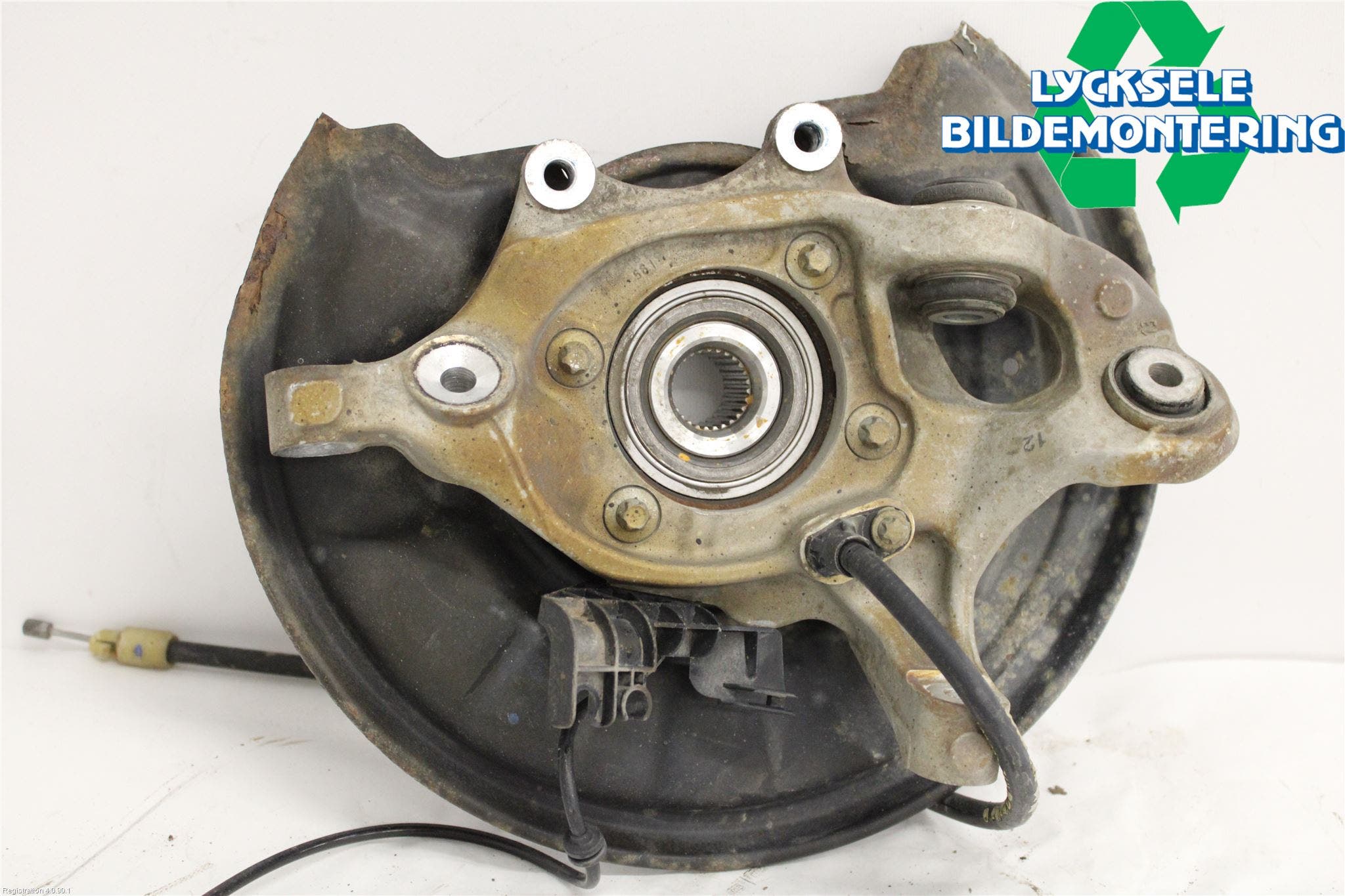 Mercedes-Benz MB C-KLASS (W204) 07-15 Styrspindel Lagerhus Hö