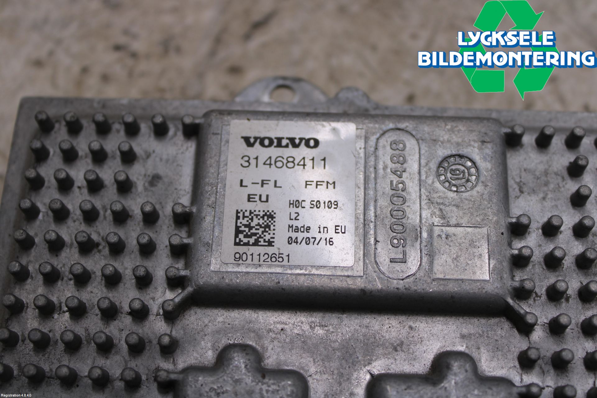 Volvo V90 17->> Styrenhet Strålkastare