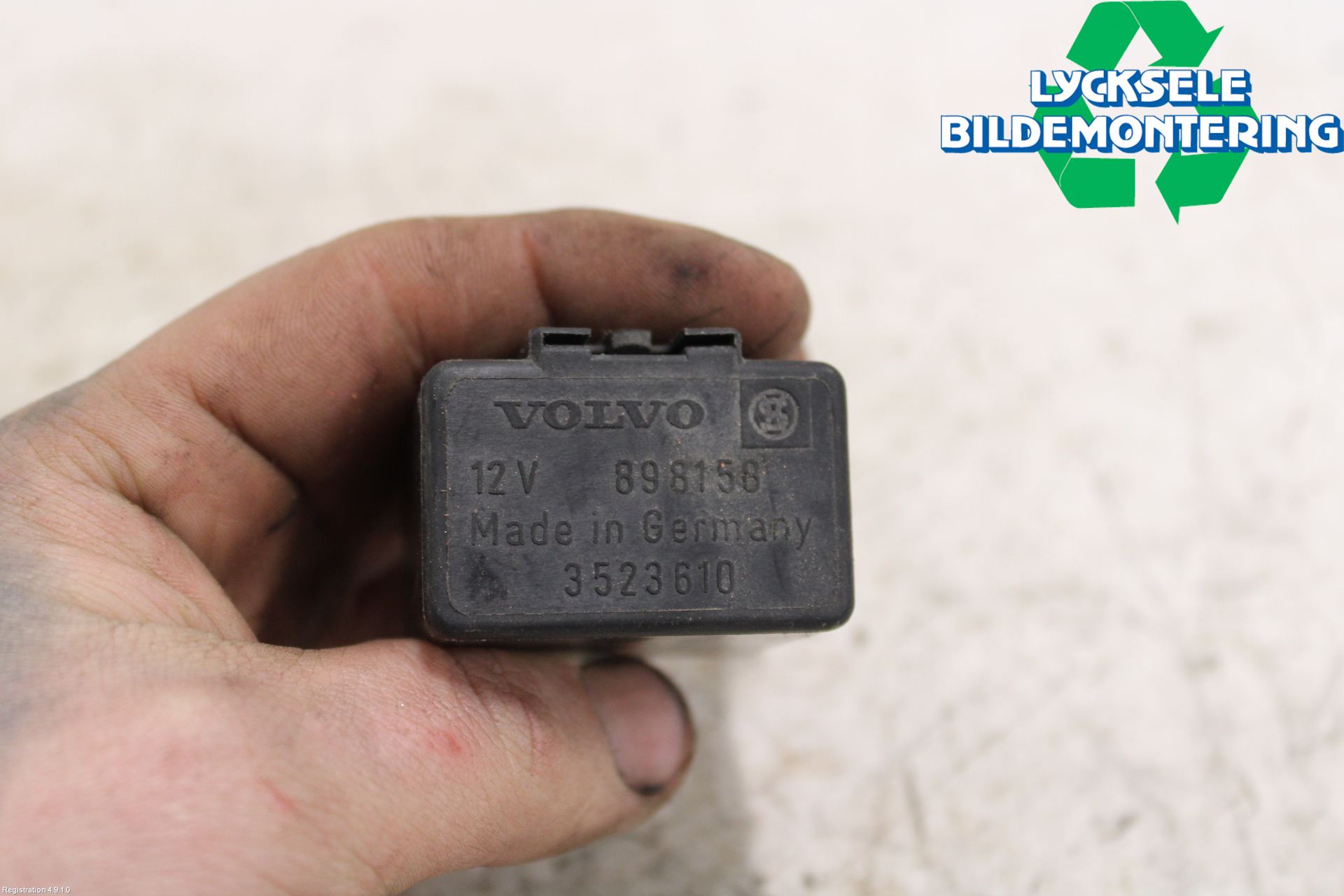 Volvo 740 88-92 Relä Torkarmotor