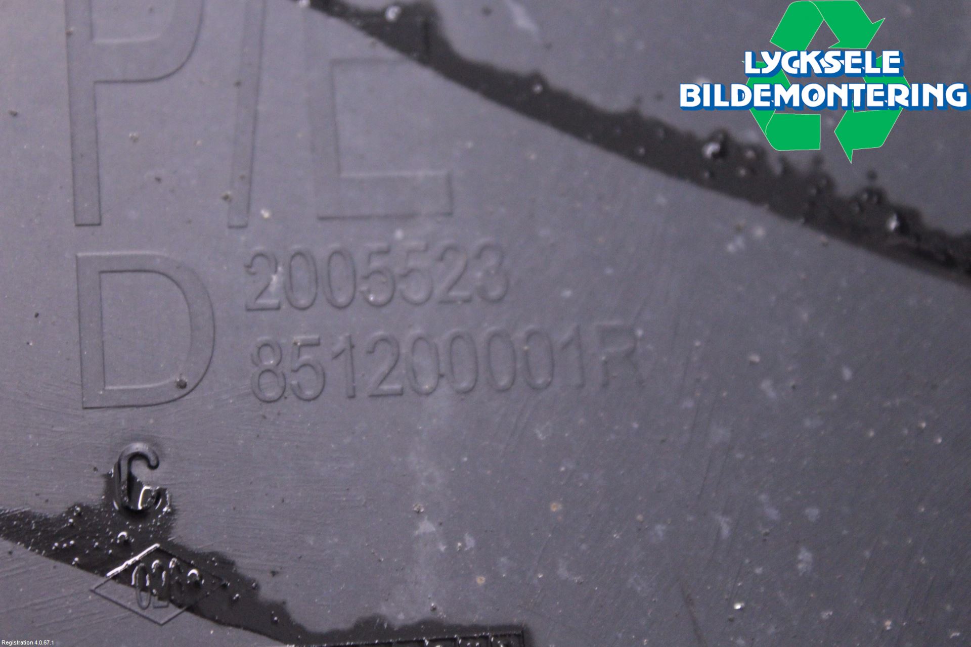 Renault MASTER III  10-14 Stötfångardel Bak Hö