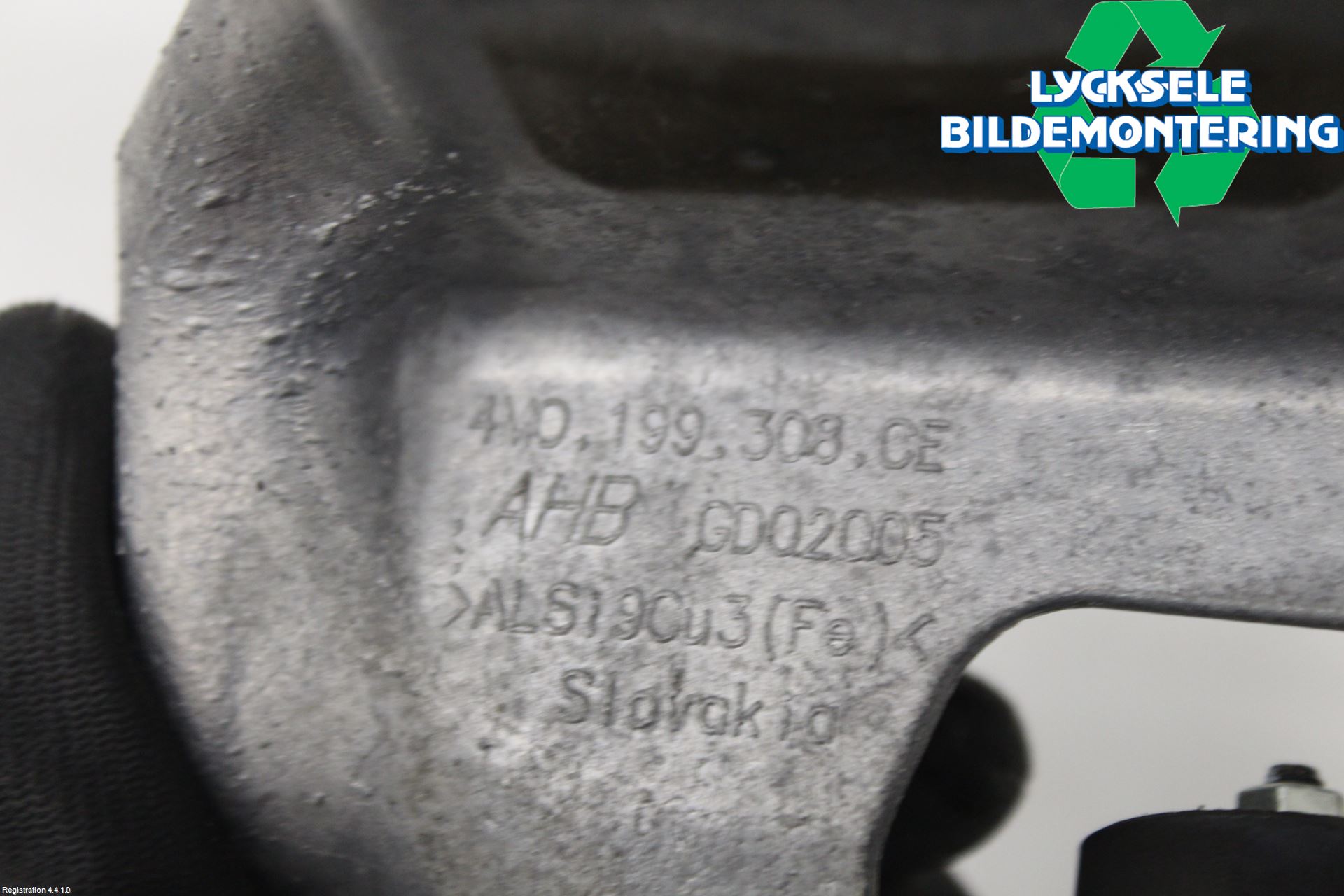 Audi A4/S4 B9 20- Motorfäste