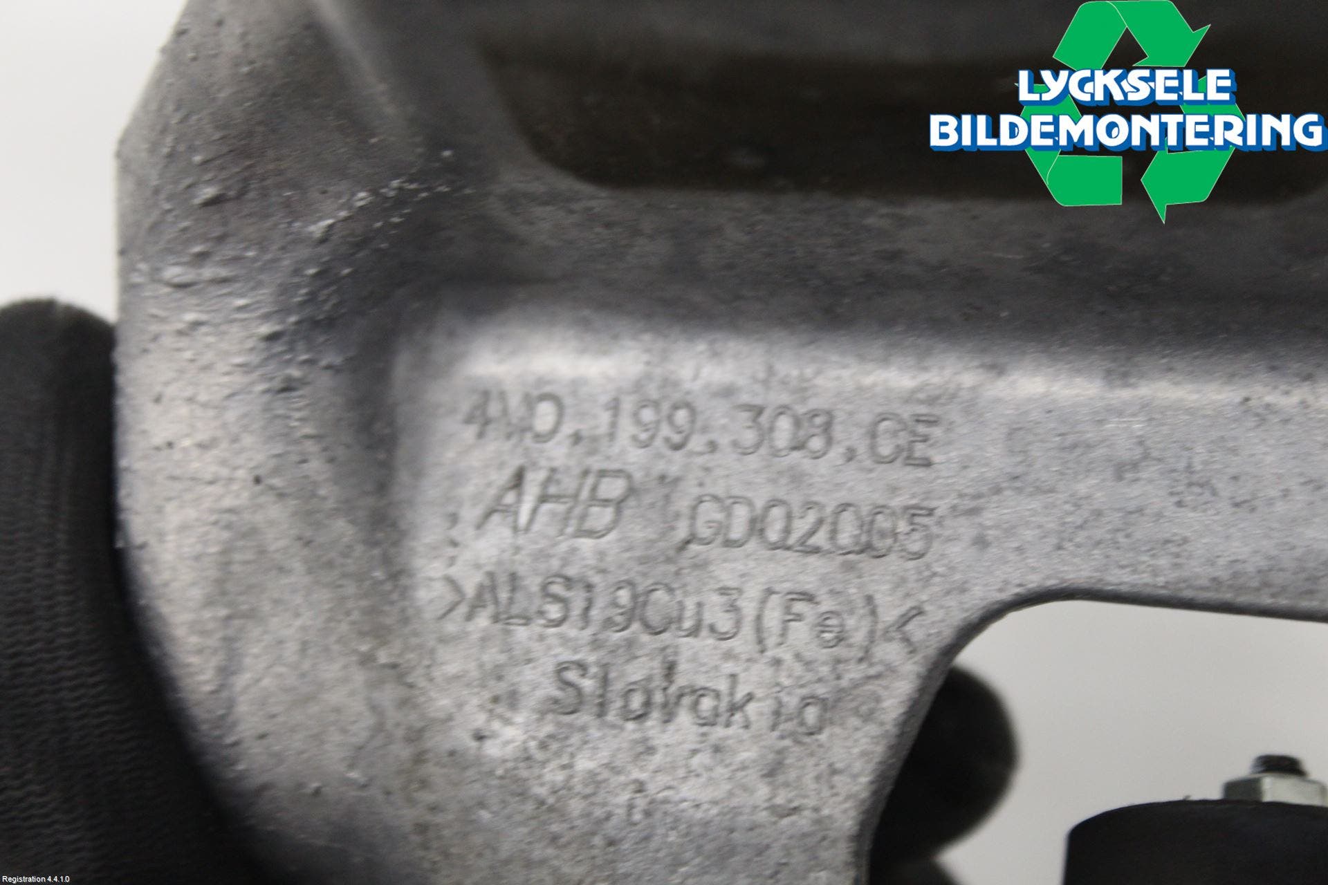 Audi A4/S4 B9 20- Motorfäste