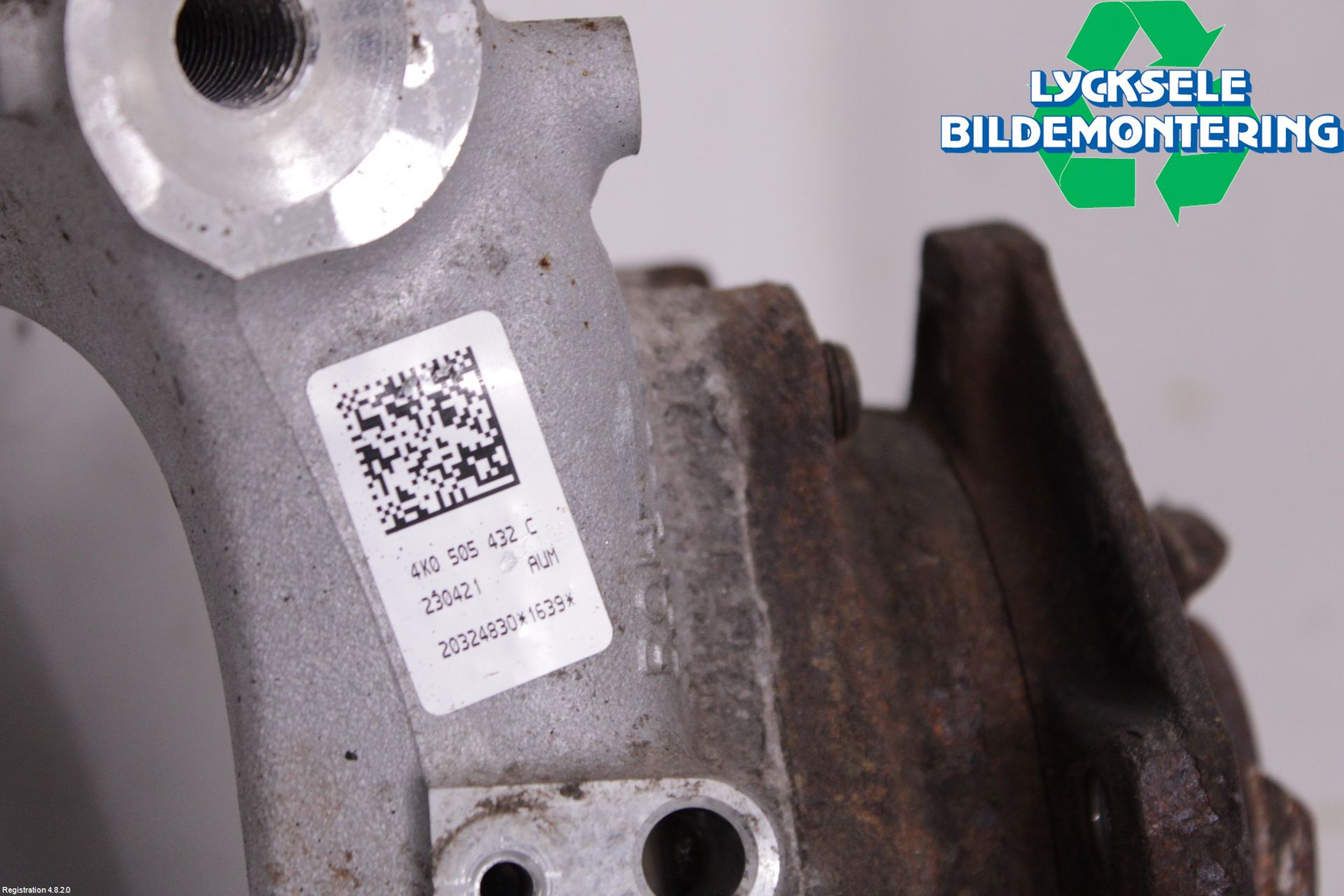 Audi A6 F2/C8 19- Hjullagerhus Bak Hö