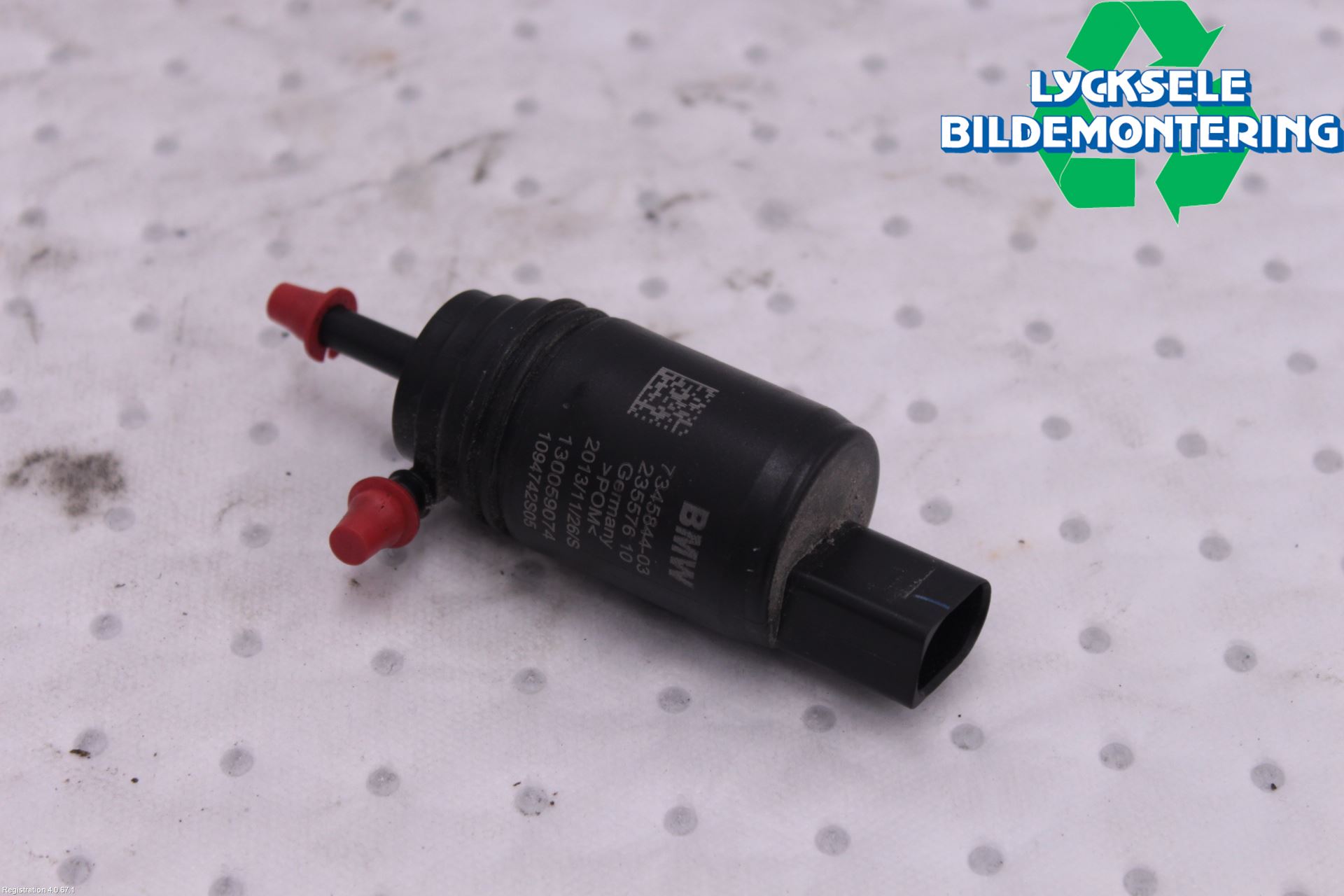 BMW X1 E84 10-15 Spolarpump Vindruta