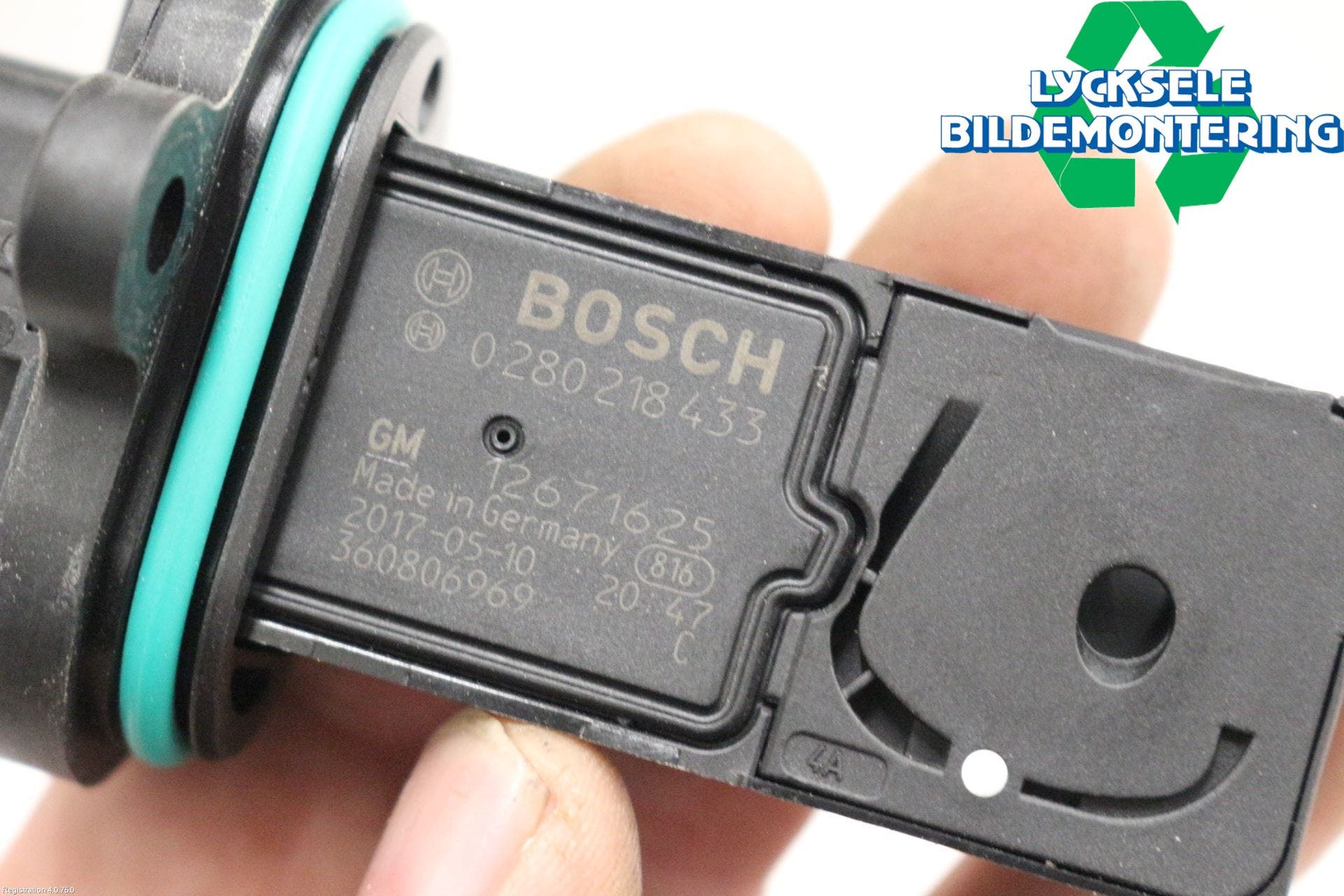 Opel ASTRA K 16-22 Injluftmassamätare