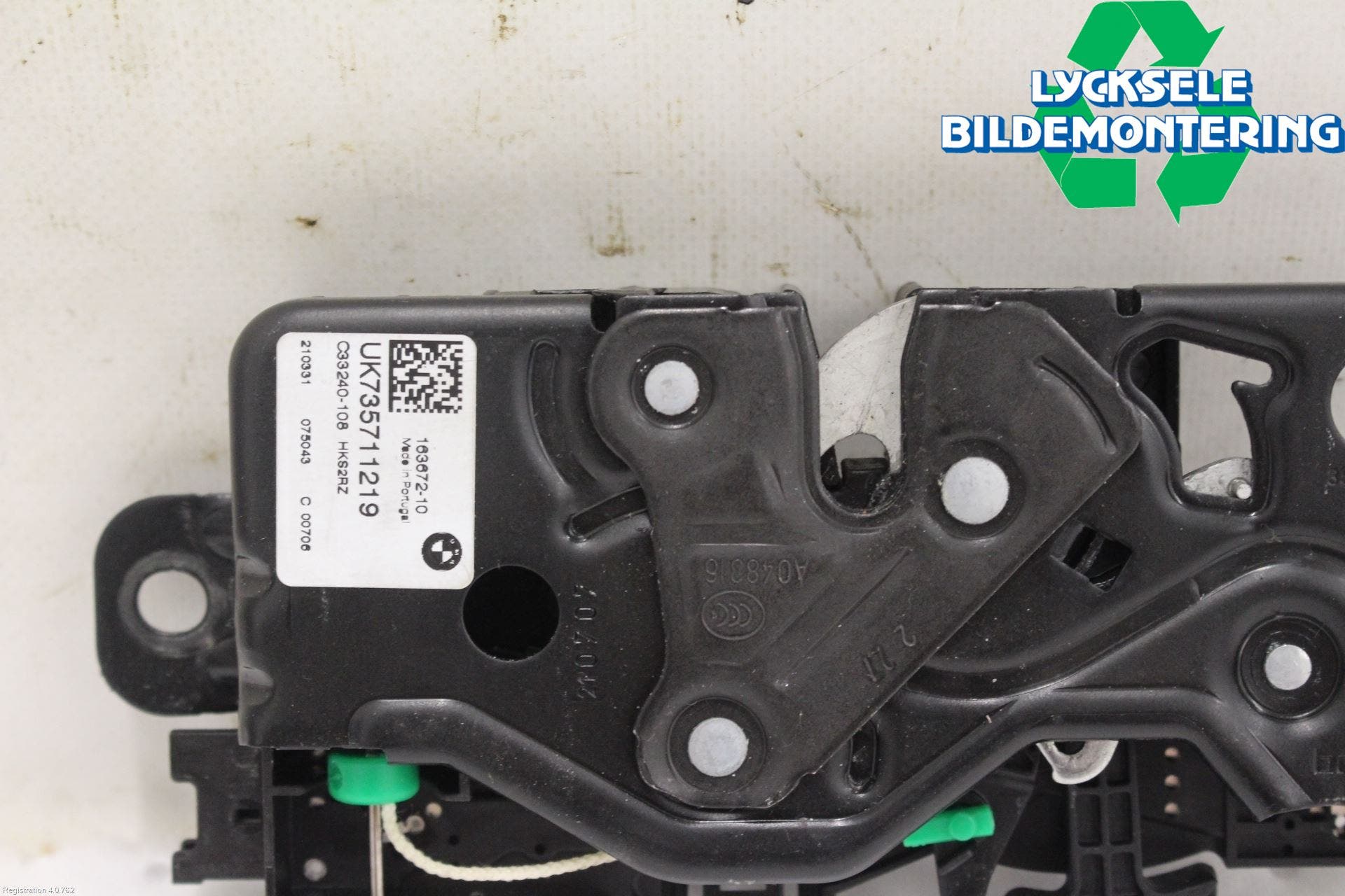 BMW 3 G20/G21/G80/G81 19- Låskista Baklucka