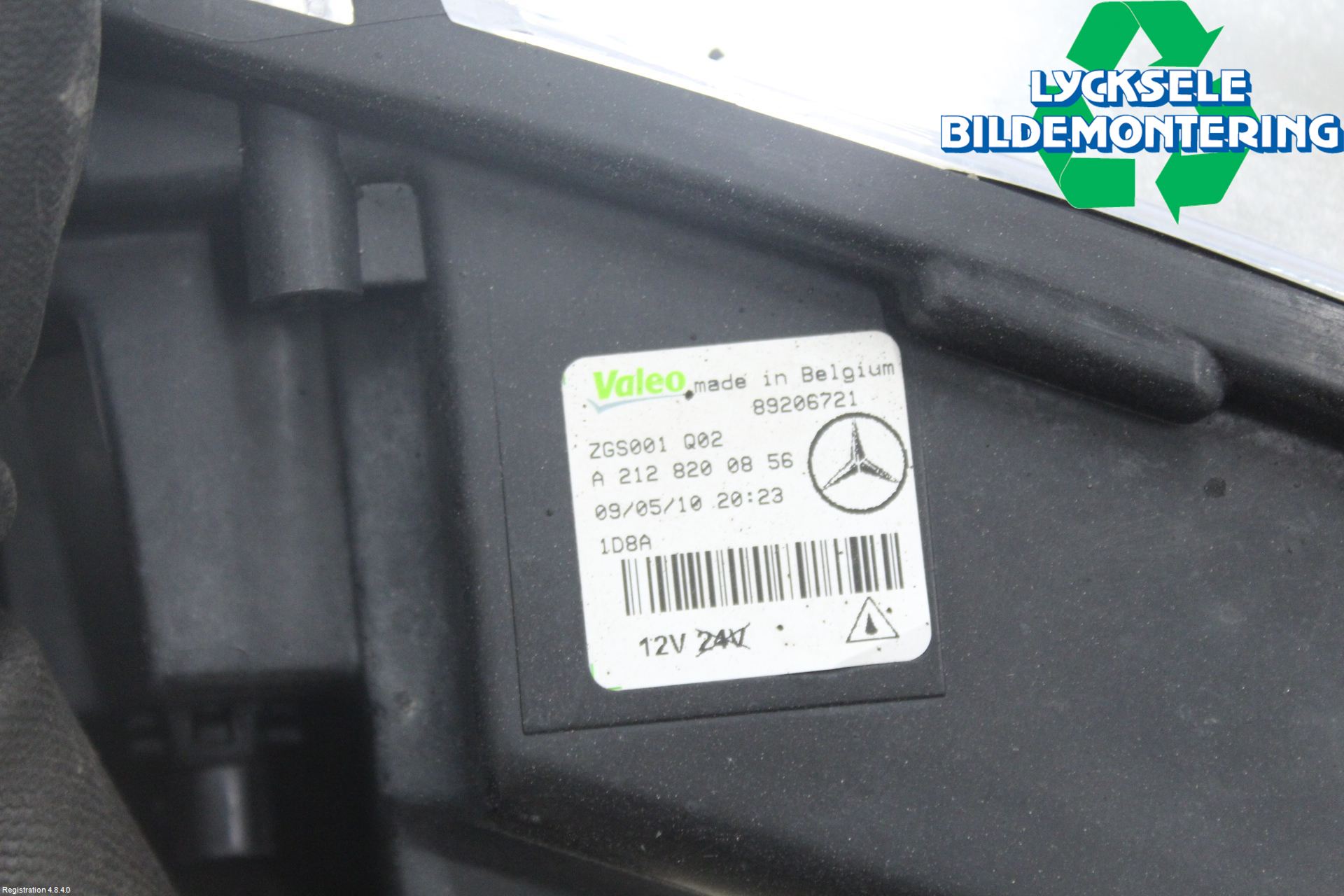 Mercedes-Benz MB E-KLASS (W212) 09-16 Dimljus-Varselljus Fram