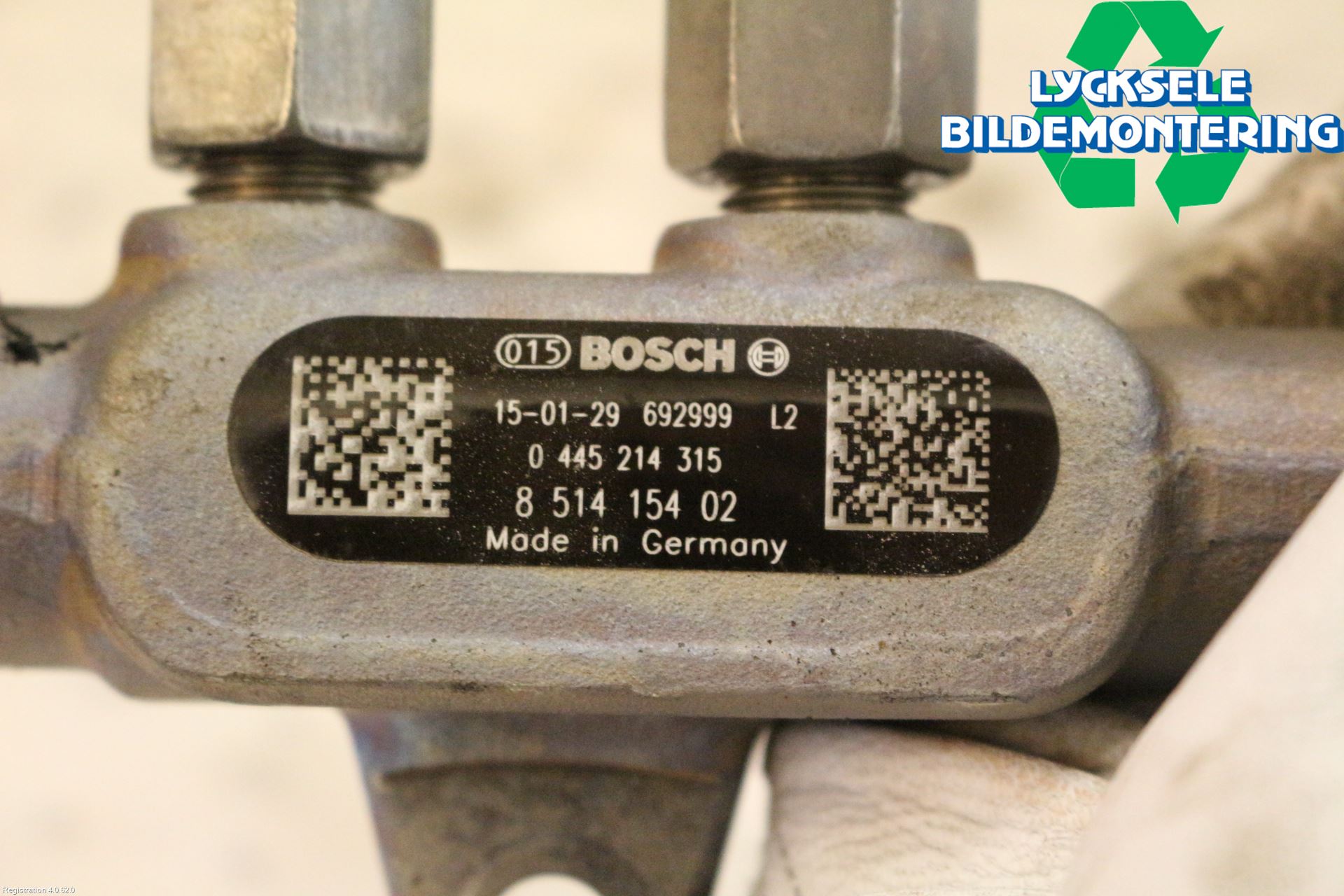 BMW 5 F10/F11/F18 09-17 Inj. Fuelrail