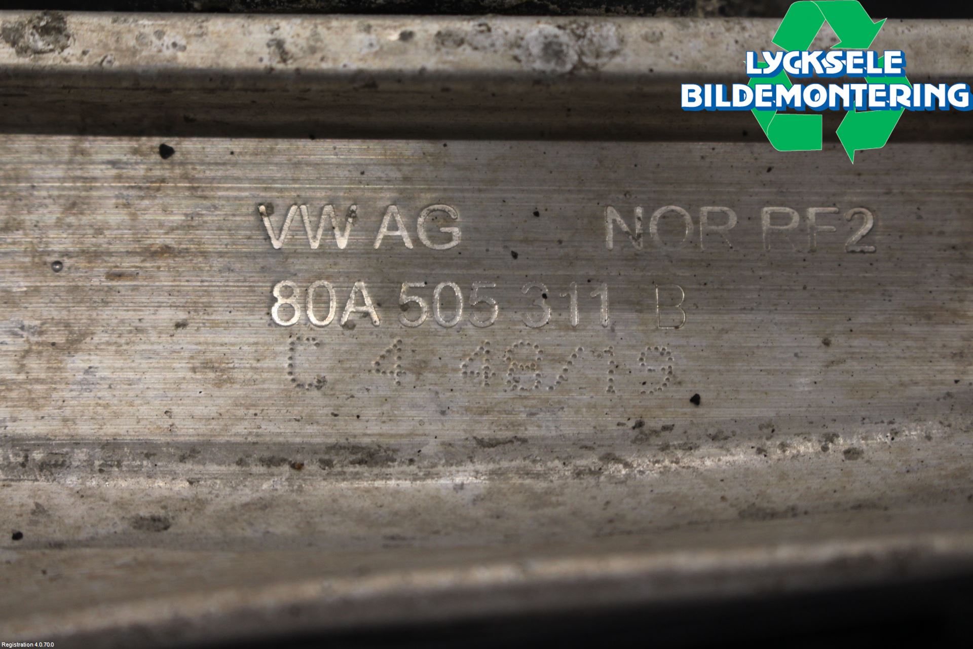 Audi A6 F2/C8 19- Bärarm Bak Vänster