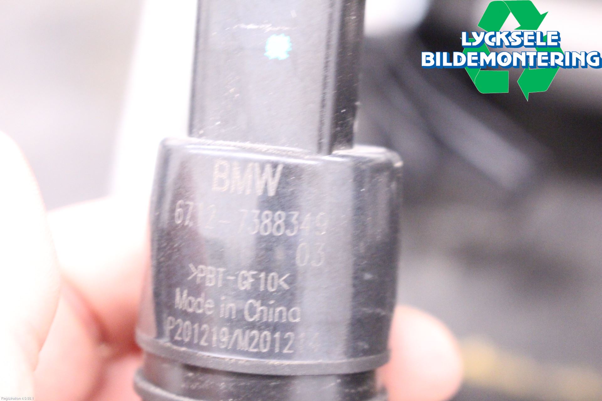 BMW 3 G20/G21/G80/G81 19- Spolarpump Vindruta