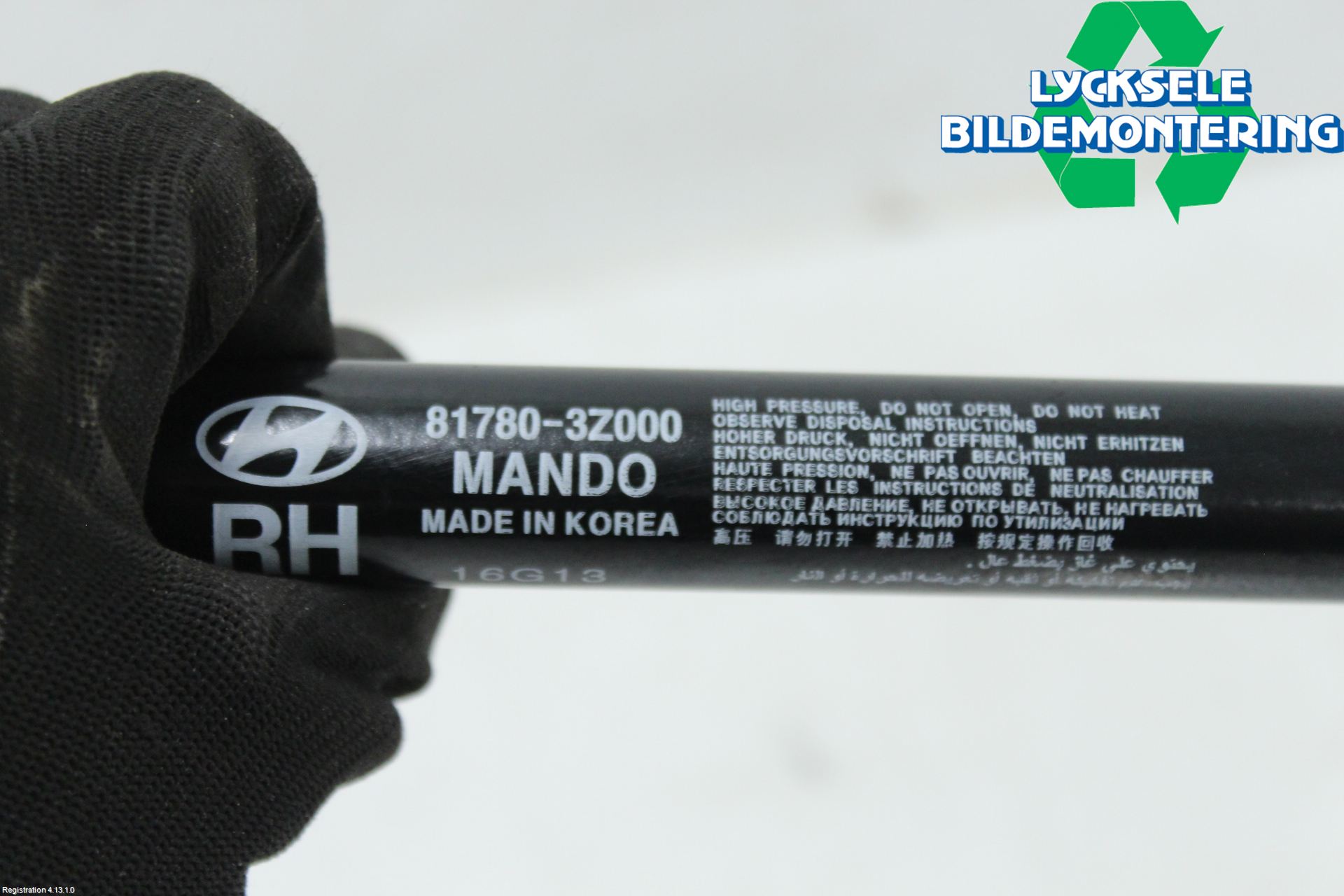 Hyundai i40 16-18 Gasfjäder Baklucka