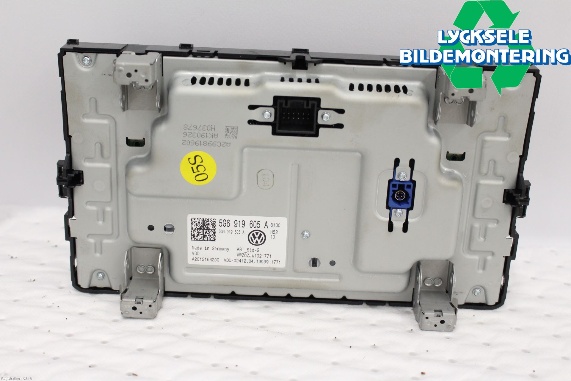 Volkswagen VW T-CROSS 19- Cd Radio - Multimediapanel