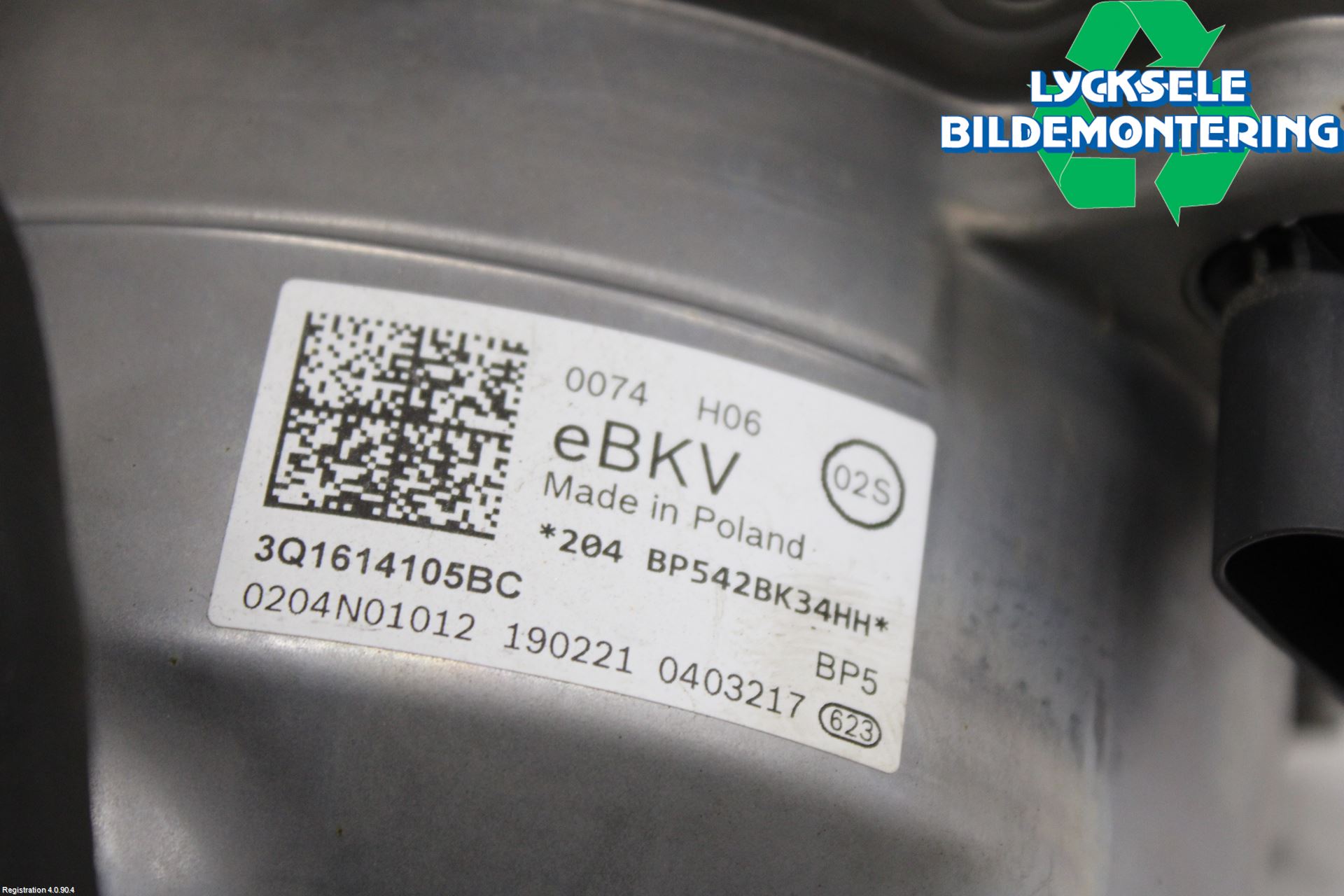 Skoda SUPERB 16-24 Bromsservo